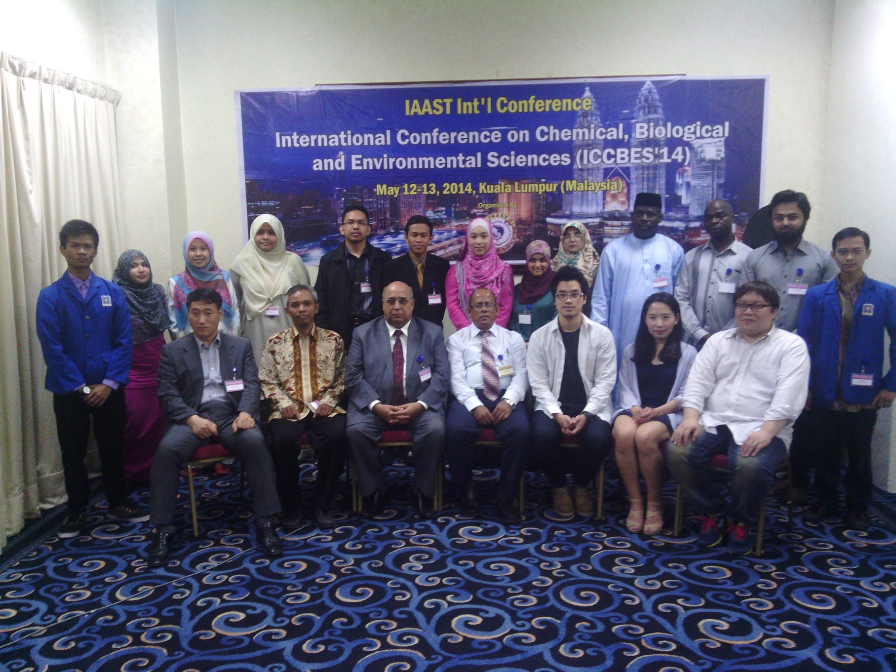 Foto International Conference on Chemical, Biological and Environmental Sciences (ICCBES'14)