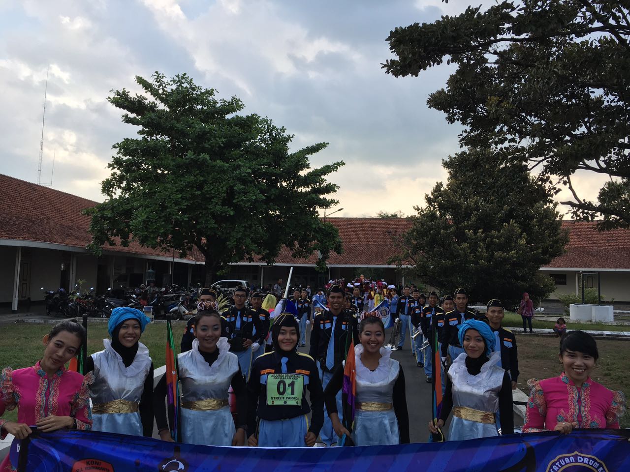 Foto Kejuaraan Daerah Drum Band Paku Alam Cup 2016