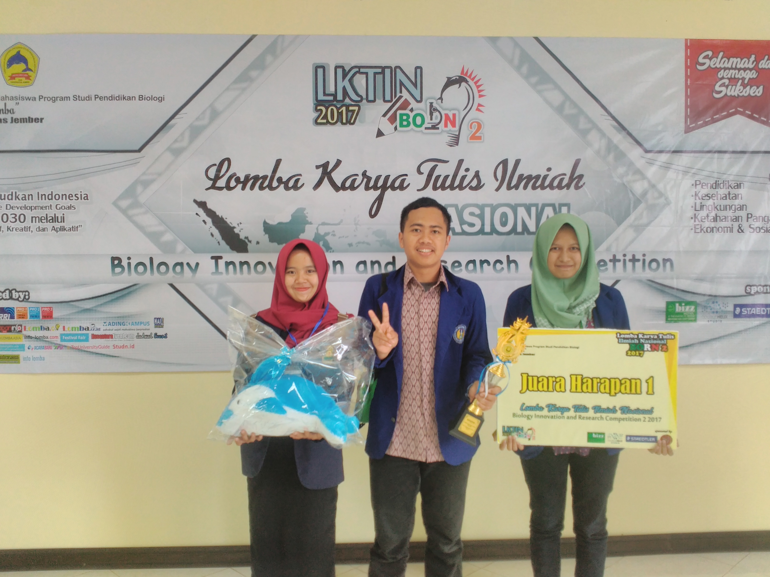 Foto LKTI Biology Innovation & Research Competition 2017