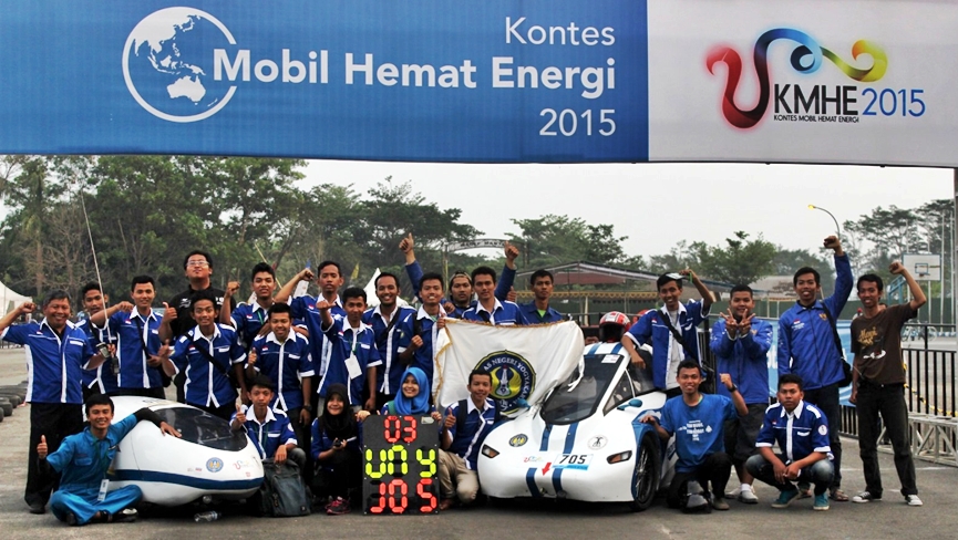 Foto Kontes Mobil Hemat Energi (KMHE) Tahun 2015