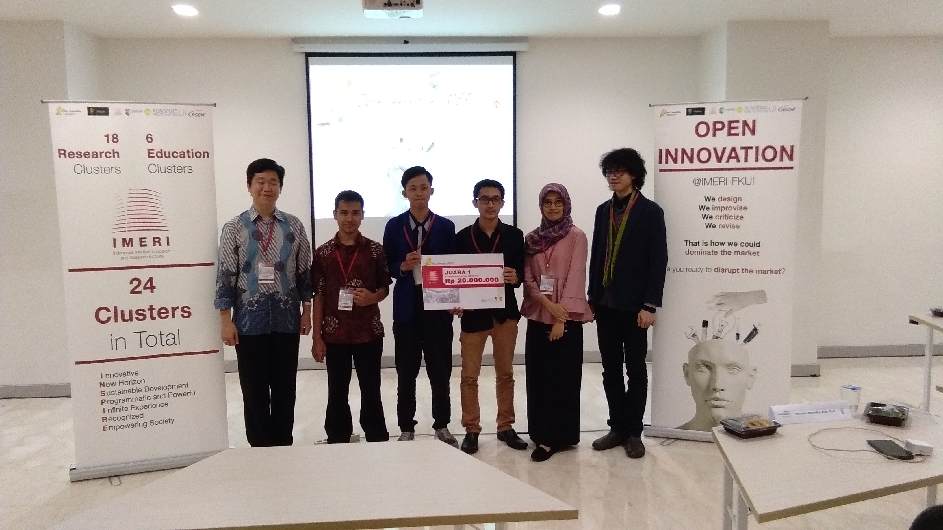 Foto Lomba Open Innovation IMERI (Indonesian Medical Education and Research Institute) FK UI
