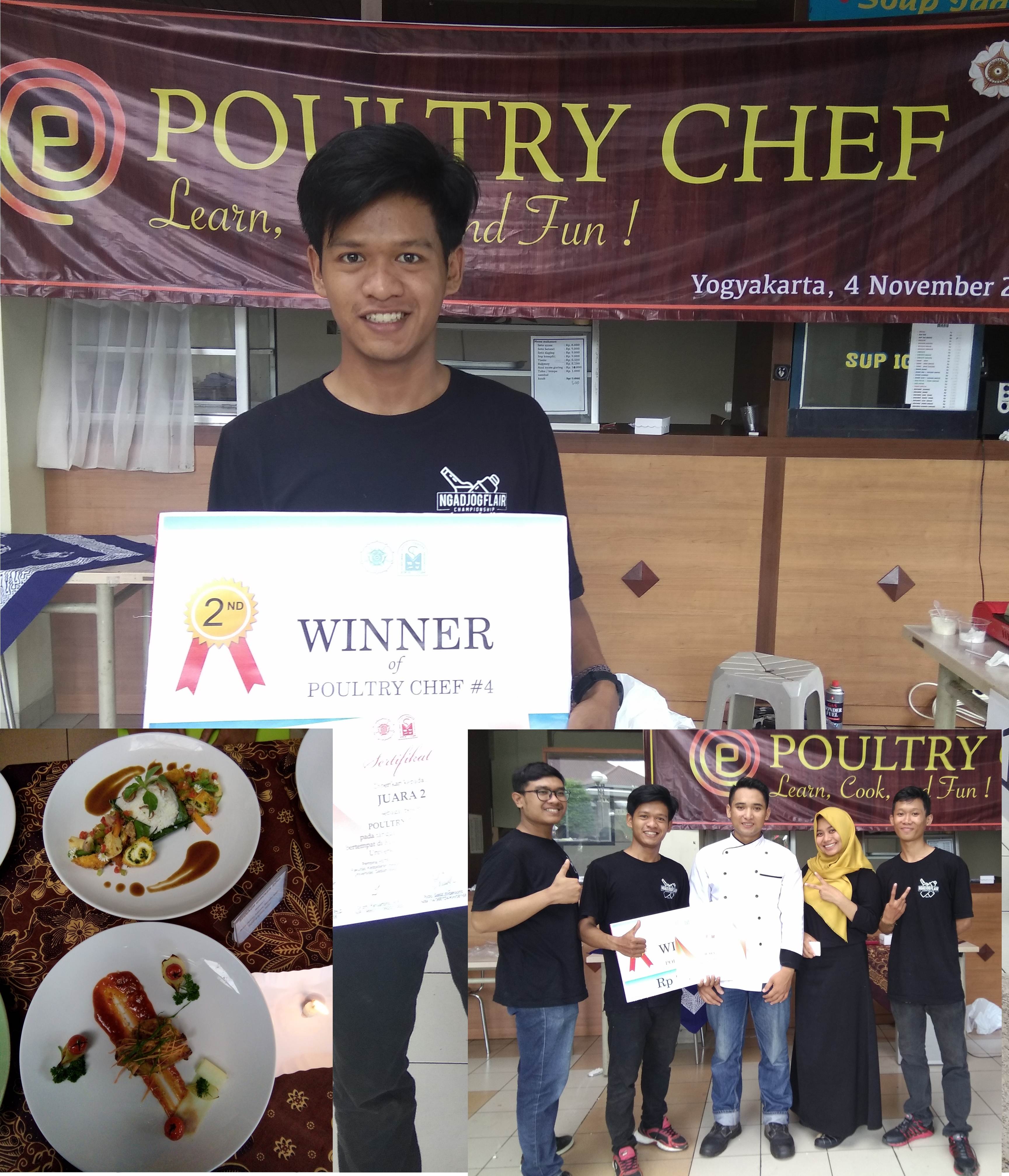 Foto Poultry chef #4 kompetisi memasak olahan ayam 2017