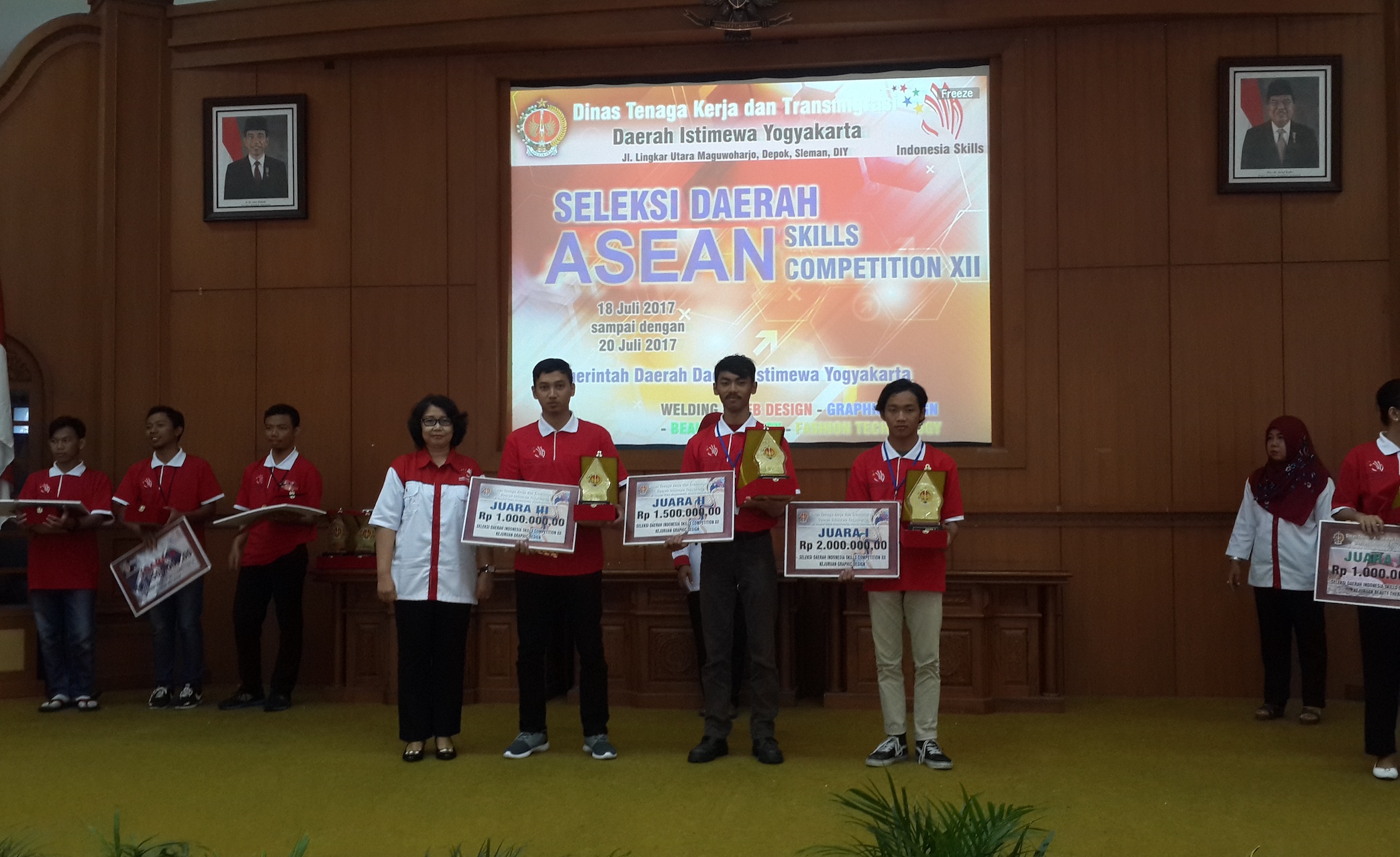 Foto Seleksi Daerah ASEAN Skills Competition XII
