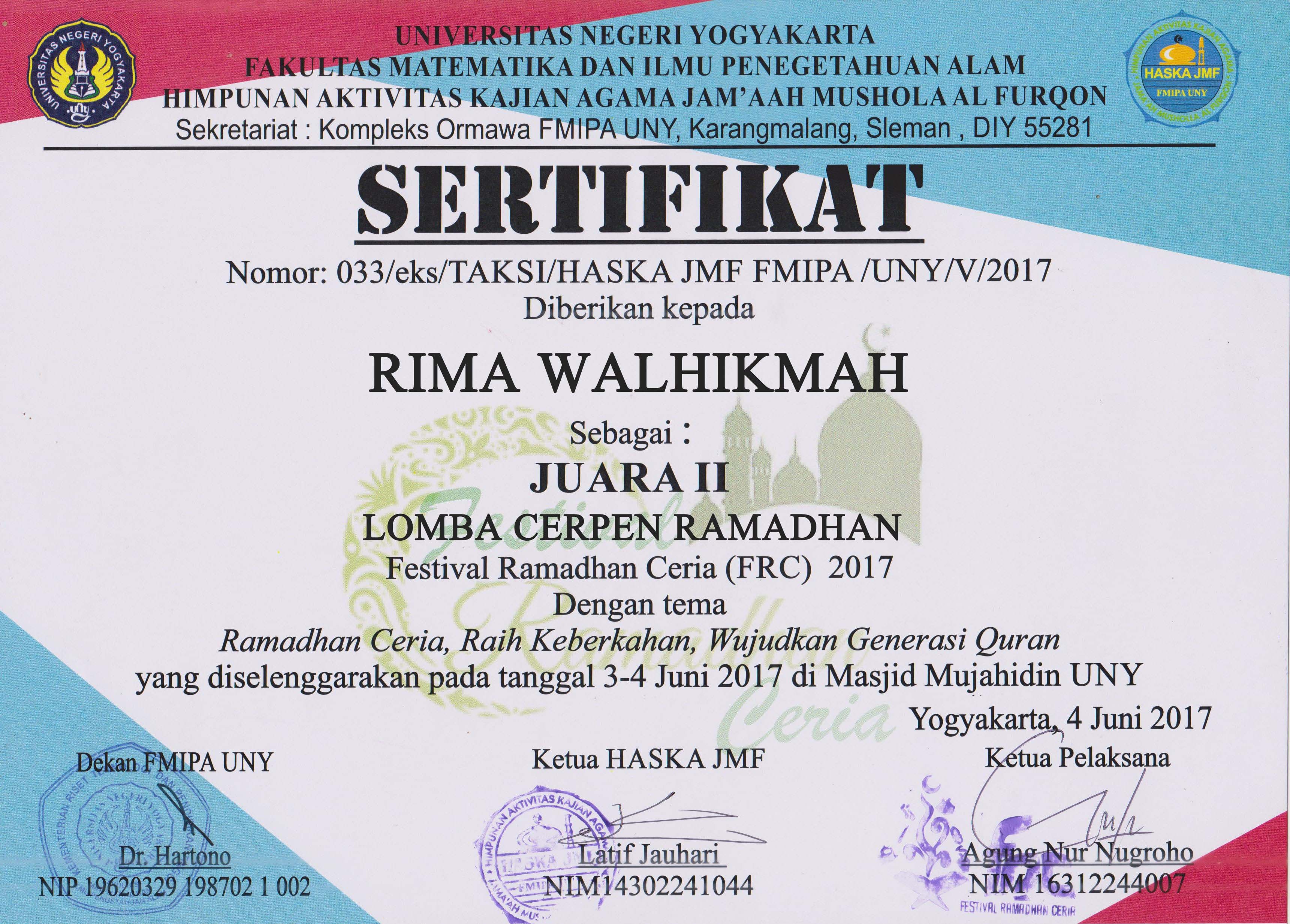 Foto Festival Ramadhan Ceria (FRC) 2017