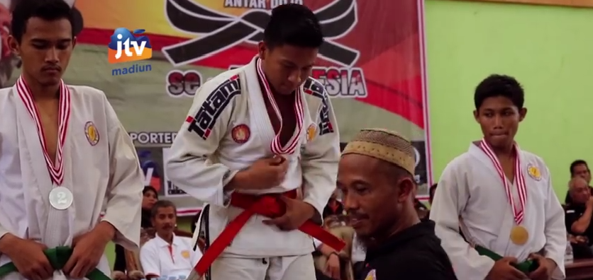 Foto Kejuaraan Jujitsu antar dojo se indonesia