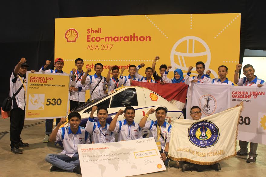 Foto Kontes Mobil Hemat Energi “Shell Eco Marathon (SEM) Asia