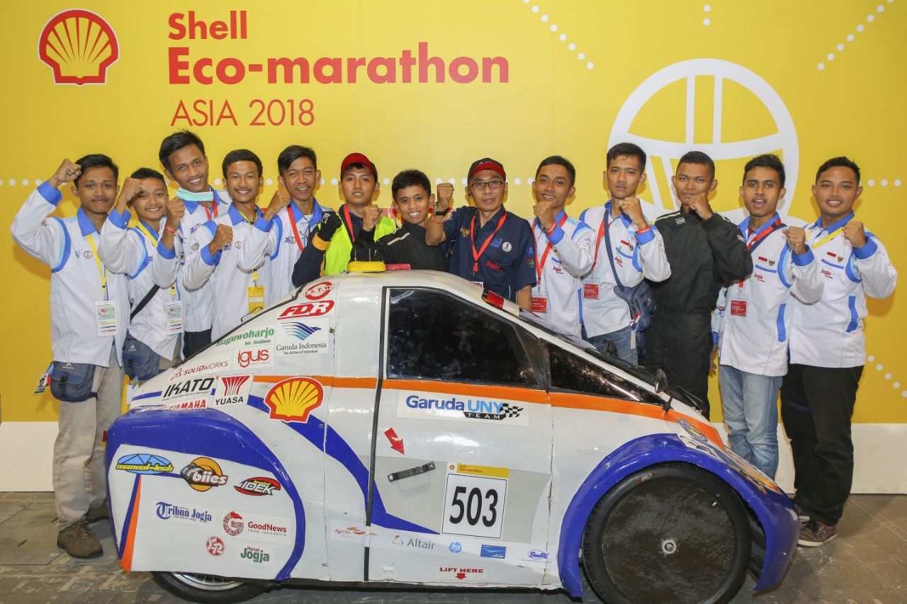 Foto Kontes Mobil Hemat Energi “Shell Eco Marathon (SEM) Asia