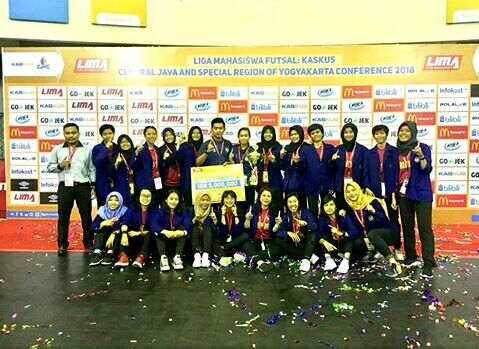 Foto Liga mahasiswa futsal 2018 kaskus central Java and special region of yogyakarta conference