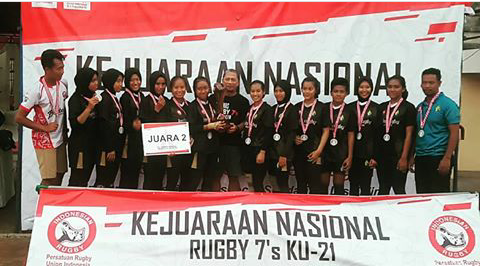 Foto Kejuaraan Nasional Rugby 7's KU-21