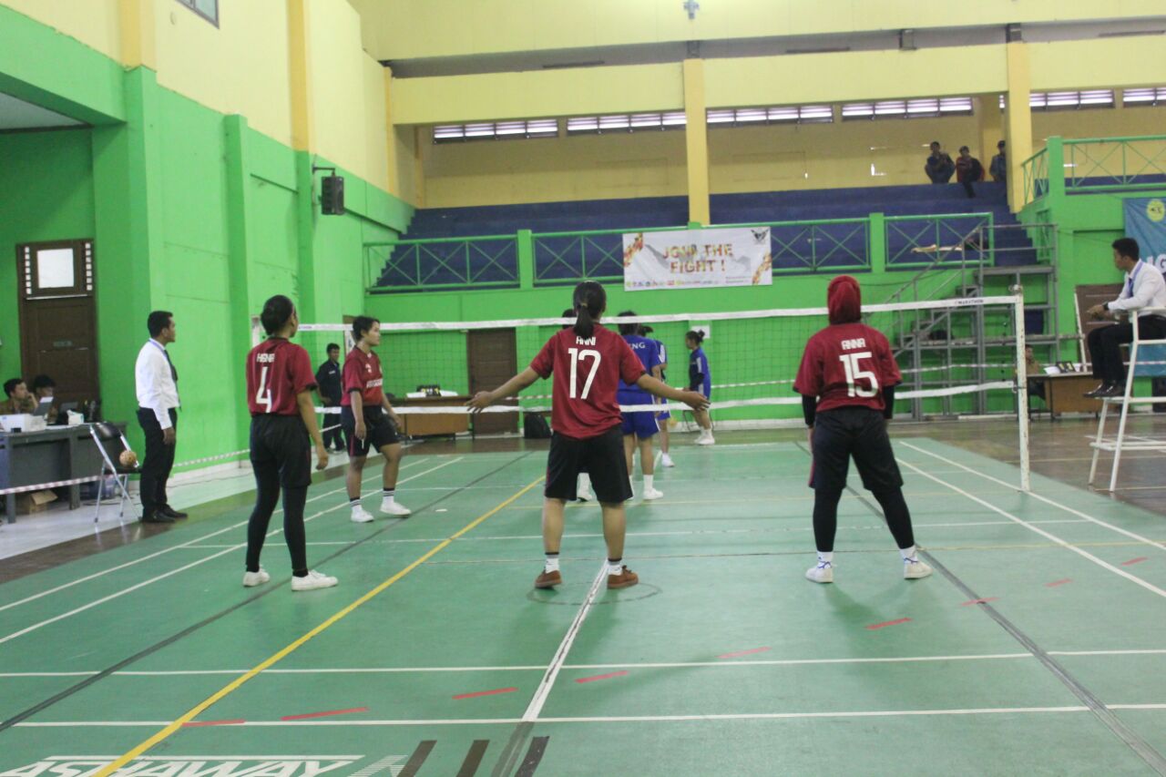 Foto Liga Sepak Takraw Mahasiswa BNI Indonesia