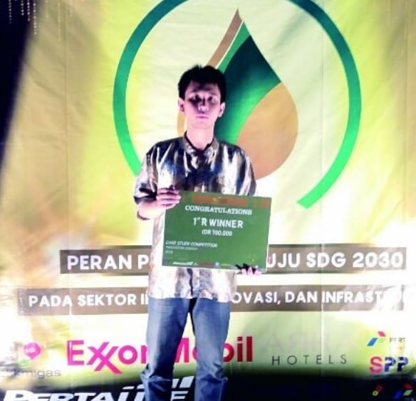 Foto 1ST Winner of National Study Case Competition in PIONEER Event at PEM Akamigas Cepu, Blora, April 2018