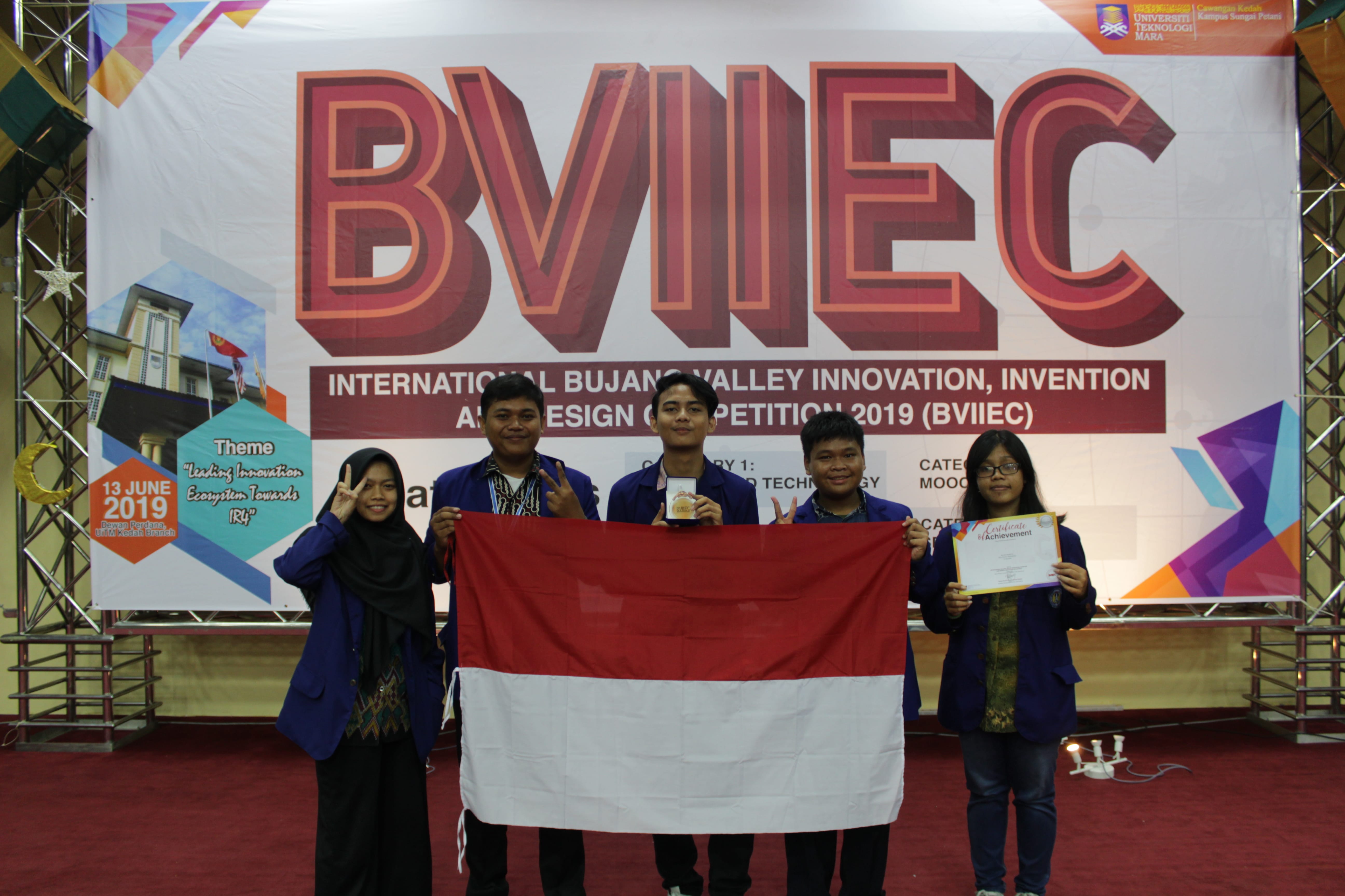Foto Lomba International Bujang Valley Innovation, Invention & Design Competition 2019 (BVIIEC) 2019