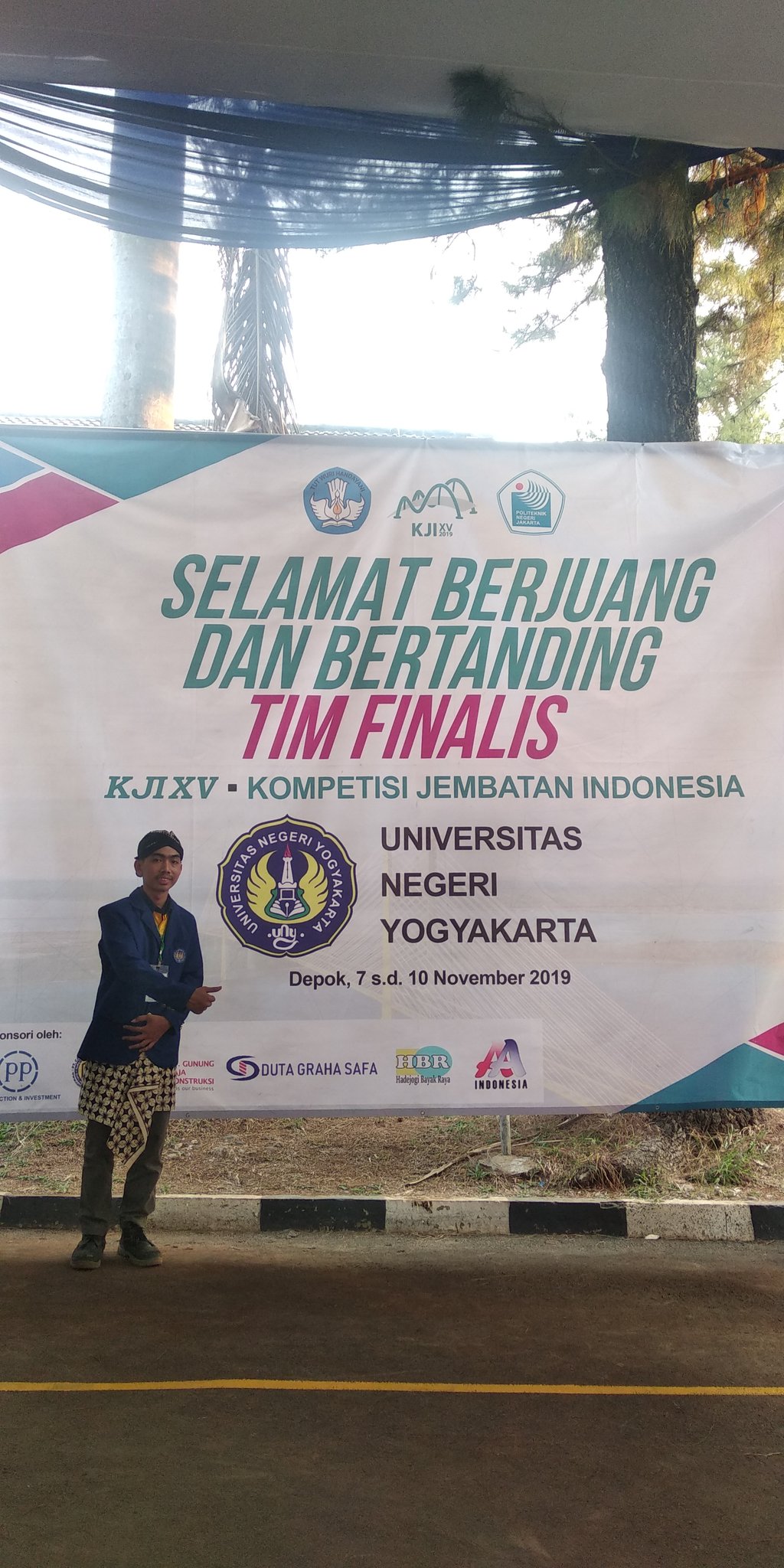 Foto Kompetisi Jembatan Indonesia ke-15 (KJI-XV) Tahun 2019