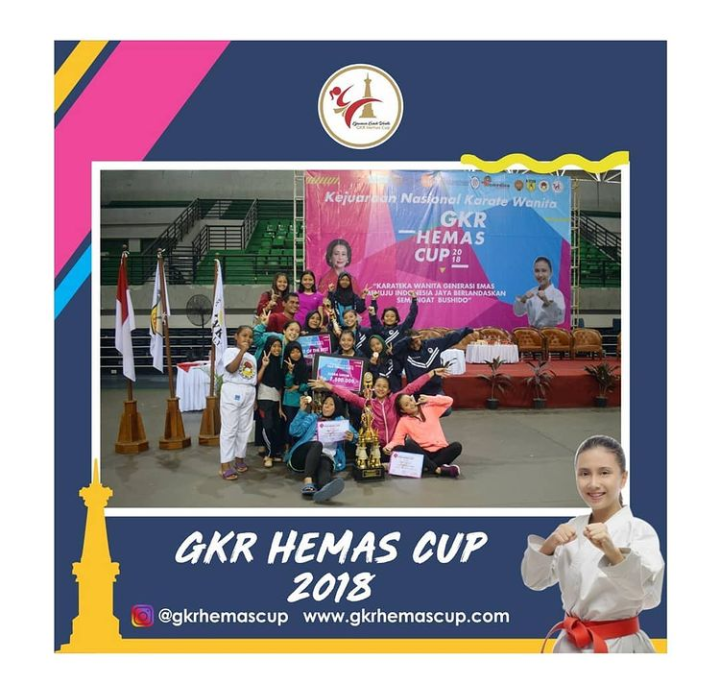 Foto Kejuaraan Nasional Karate Wanita GKR HEMAS CUP 2018