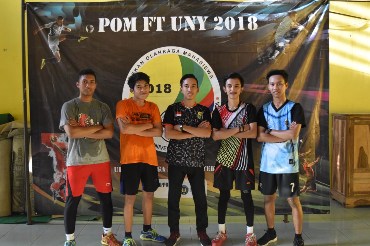 Foto Pekan Olahraga Mahasiwa FT UNY 2018 Cabang Olahraga Badminton