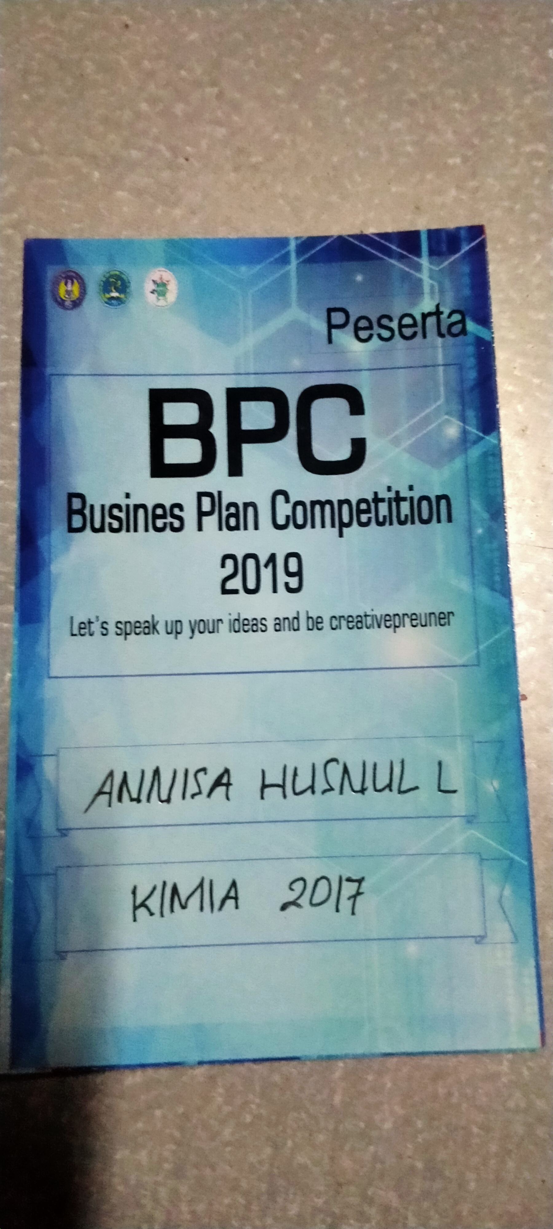 Foto  BUSINESS PLAN COMPETITION 2019