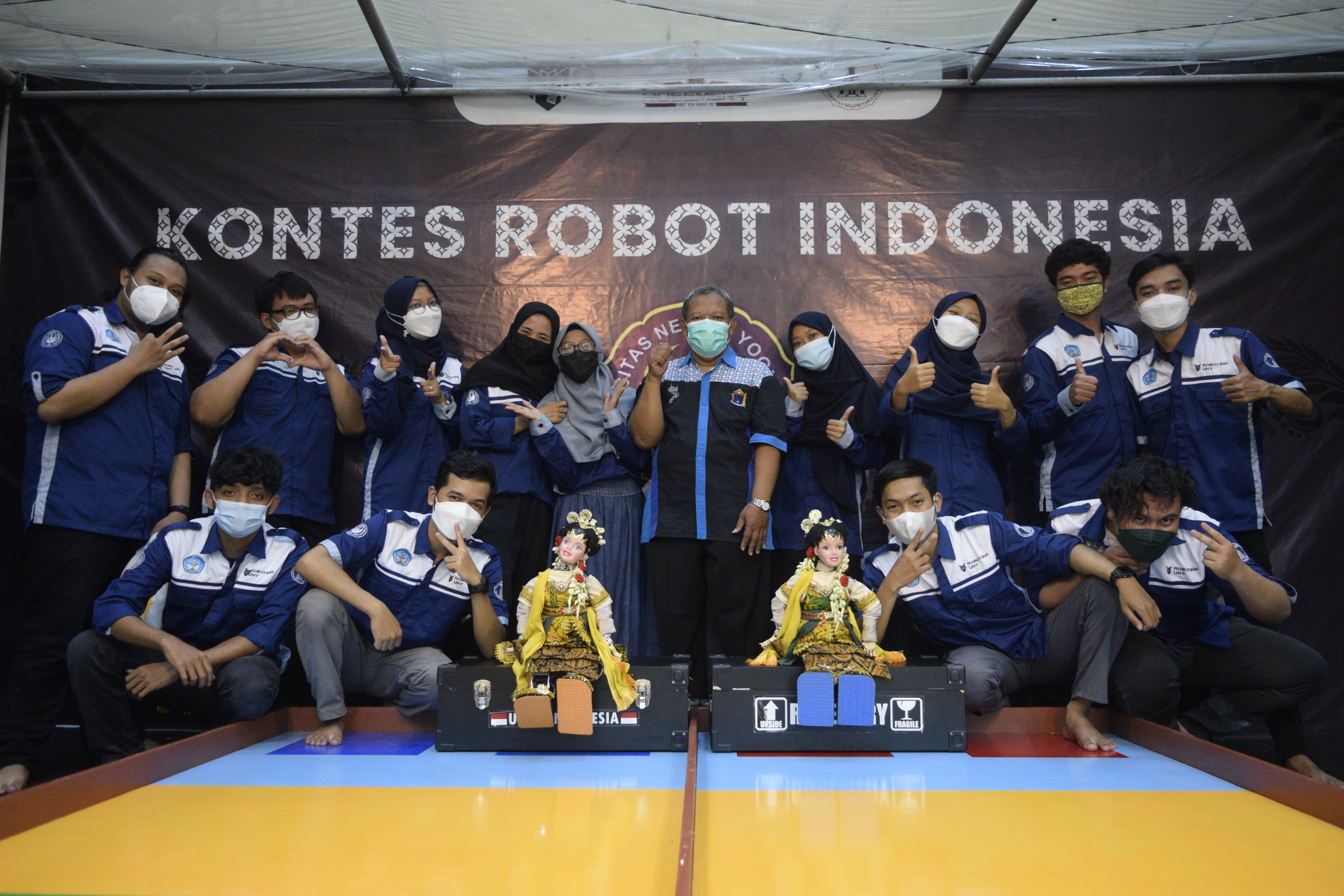 Foto KONTES ROBOT INDONESIA WILAYAH 1 2021