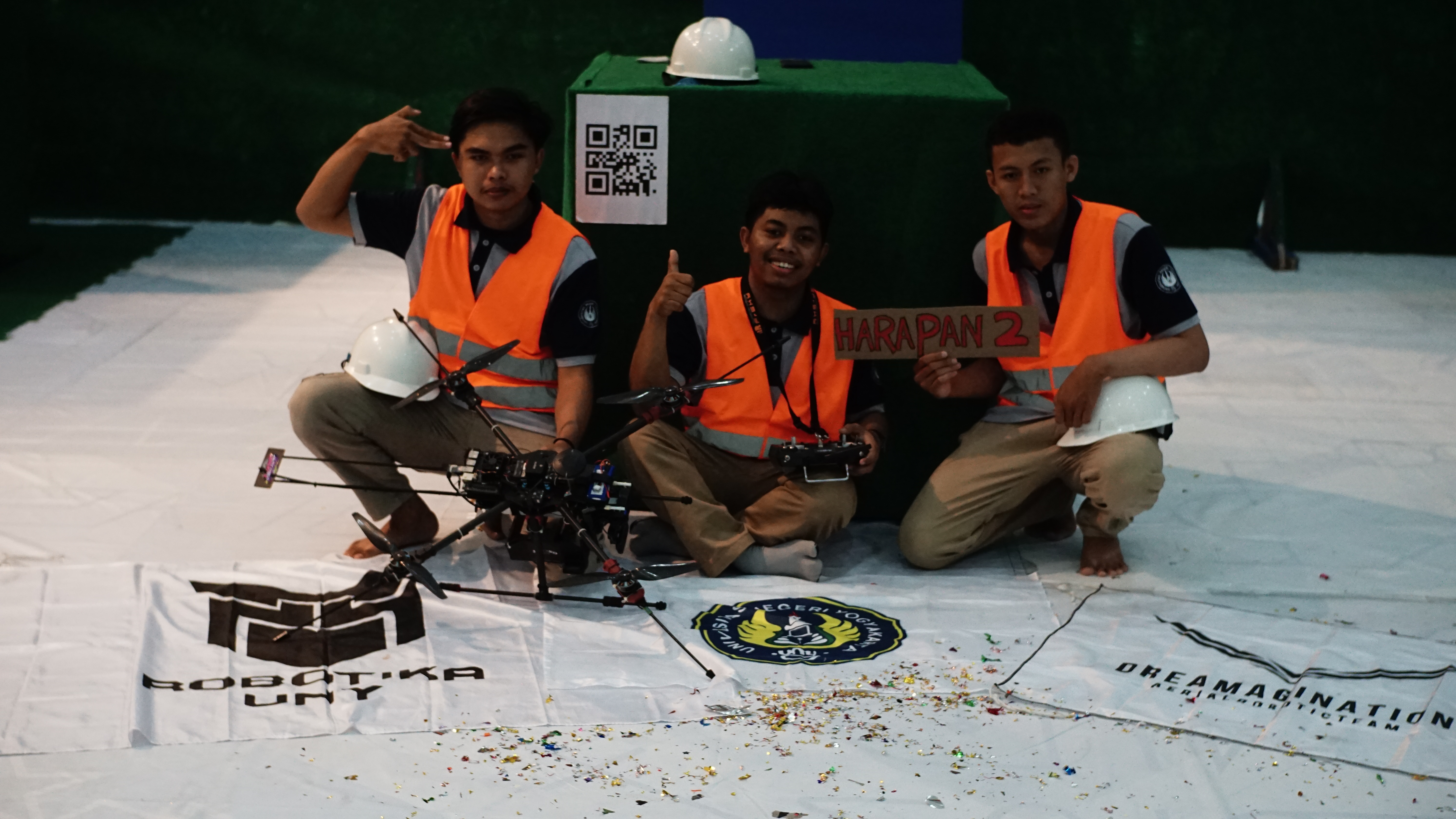 Foto Kontes Robot Terbang Indonesia (KRTI) 2021