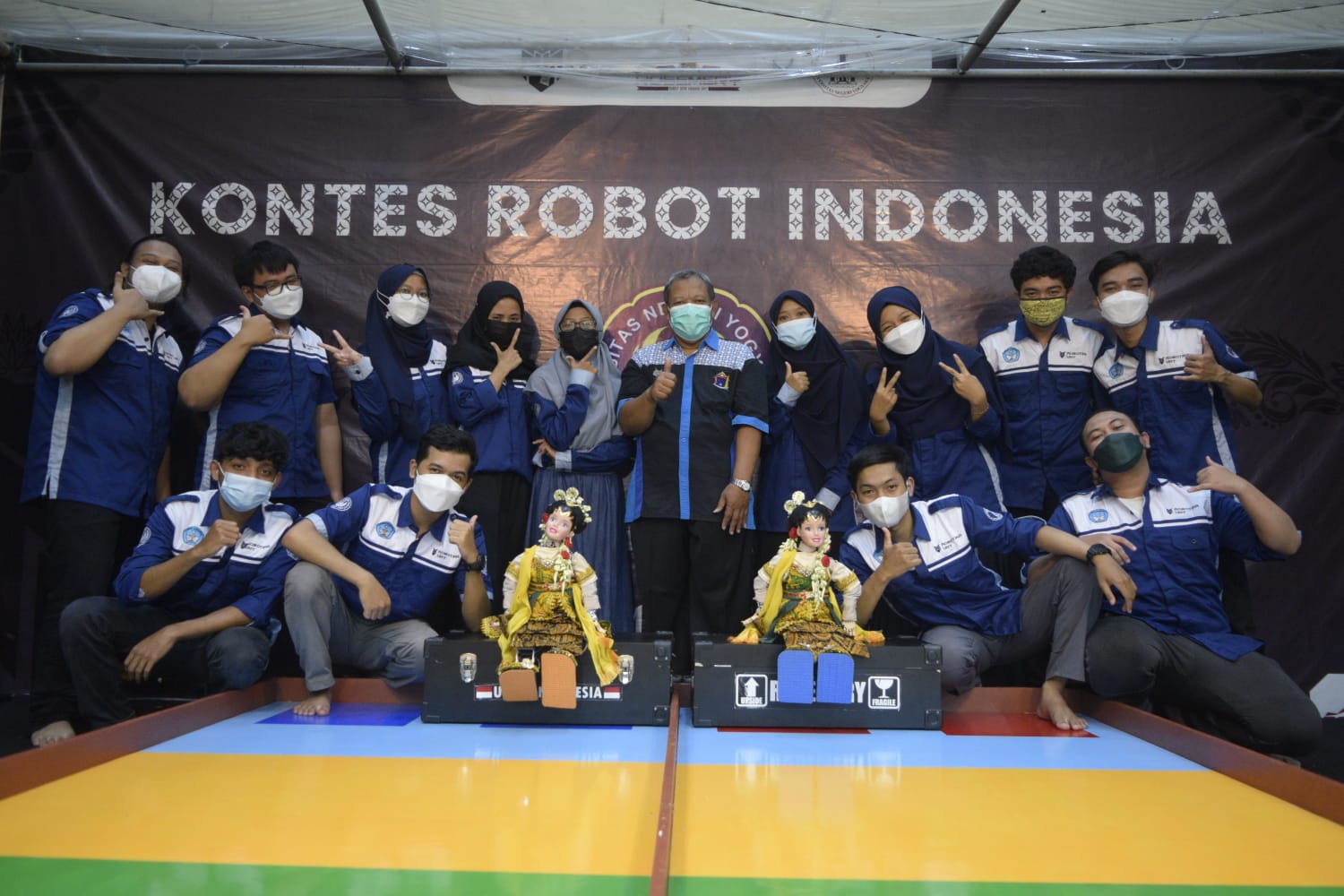 Foto KONTES ROBOT INDONESIA WILAYAH 1 2021