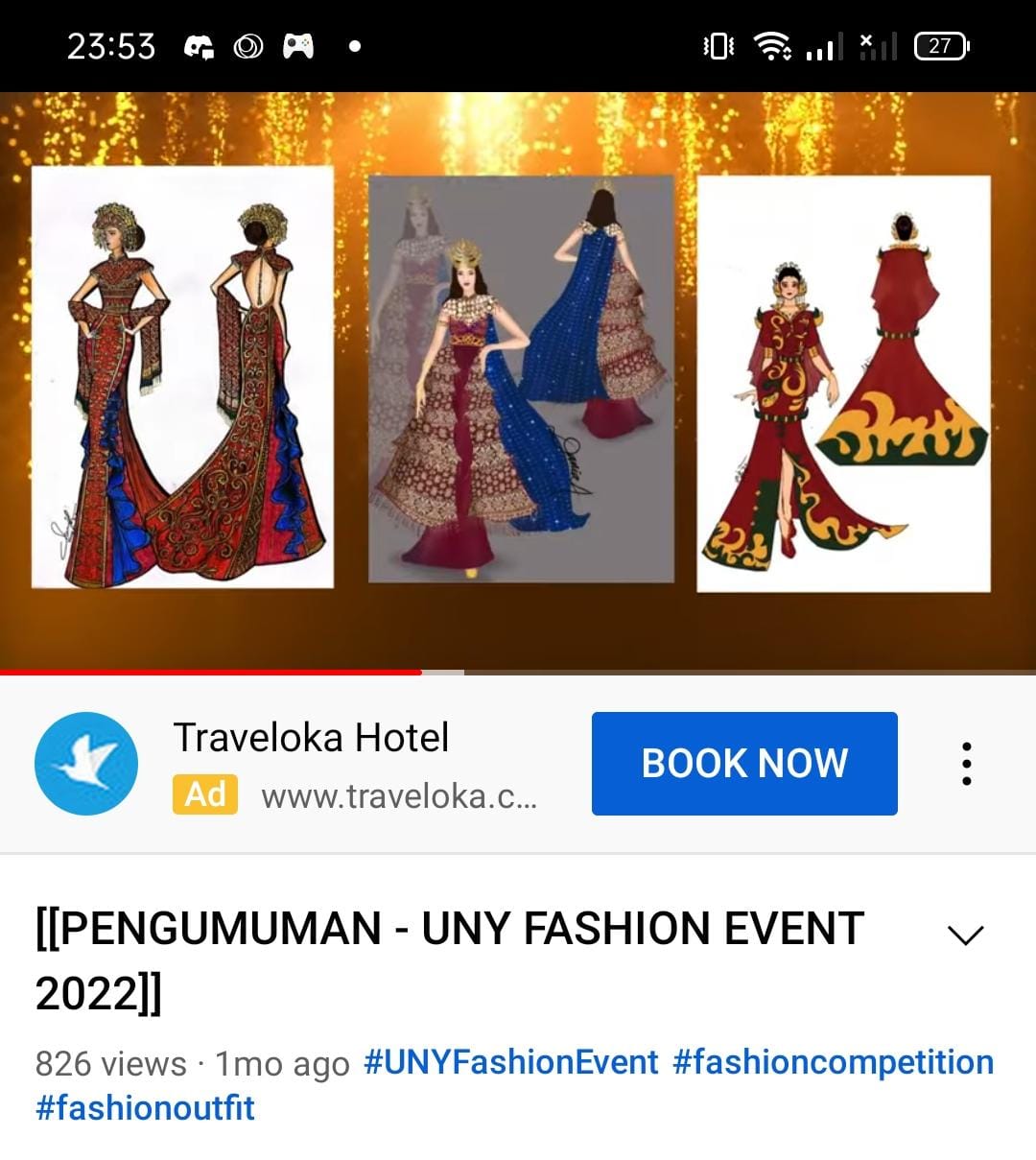 Foto UNY Virtual Fashion Event 2022 Lomba Fashion Illustrasi dan Fashion Show untuk Mahasiswa Tingkat Nasional