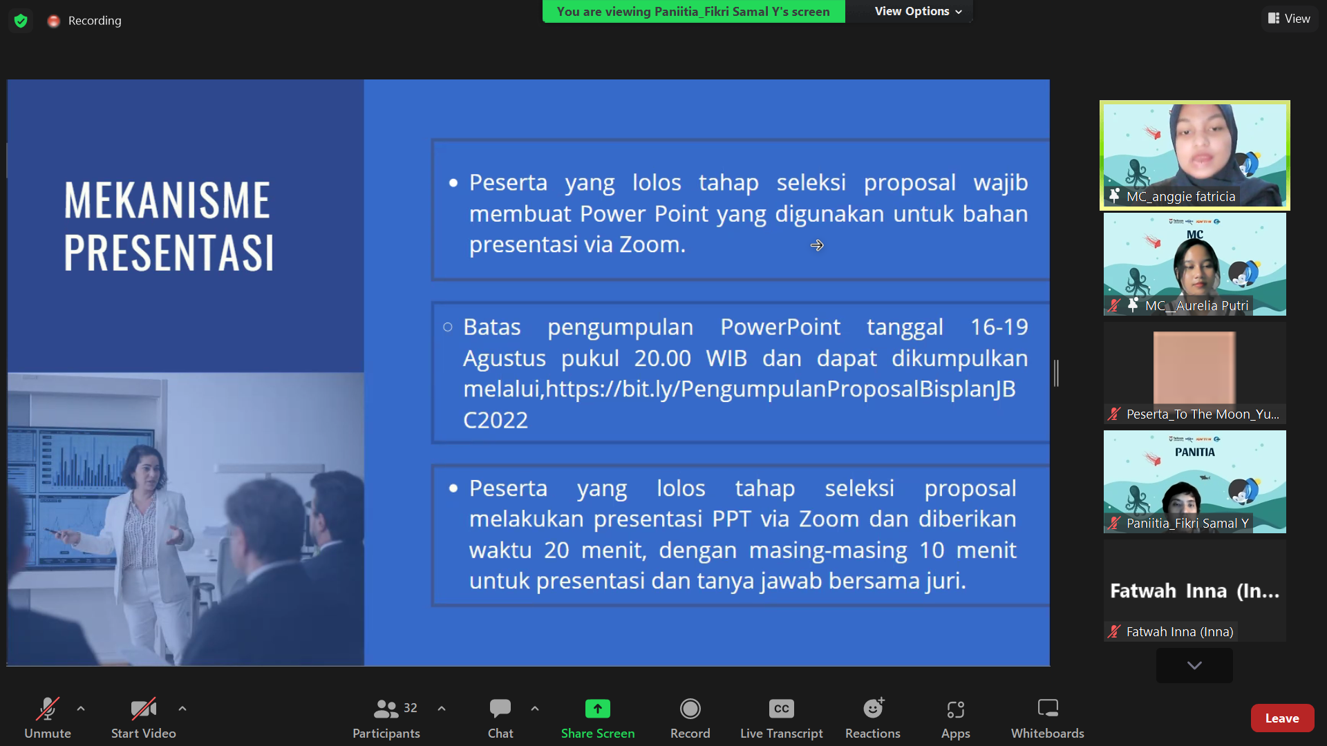Foto Video Business Plan Competition 2021
