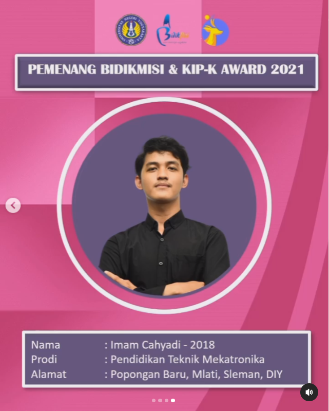 Foto Pemilihan Mahasiswa Berprestasi BIDIKMISI & KIP K Universitas Negeri Yogyakarta 2021