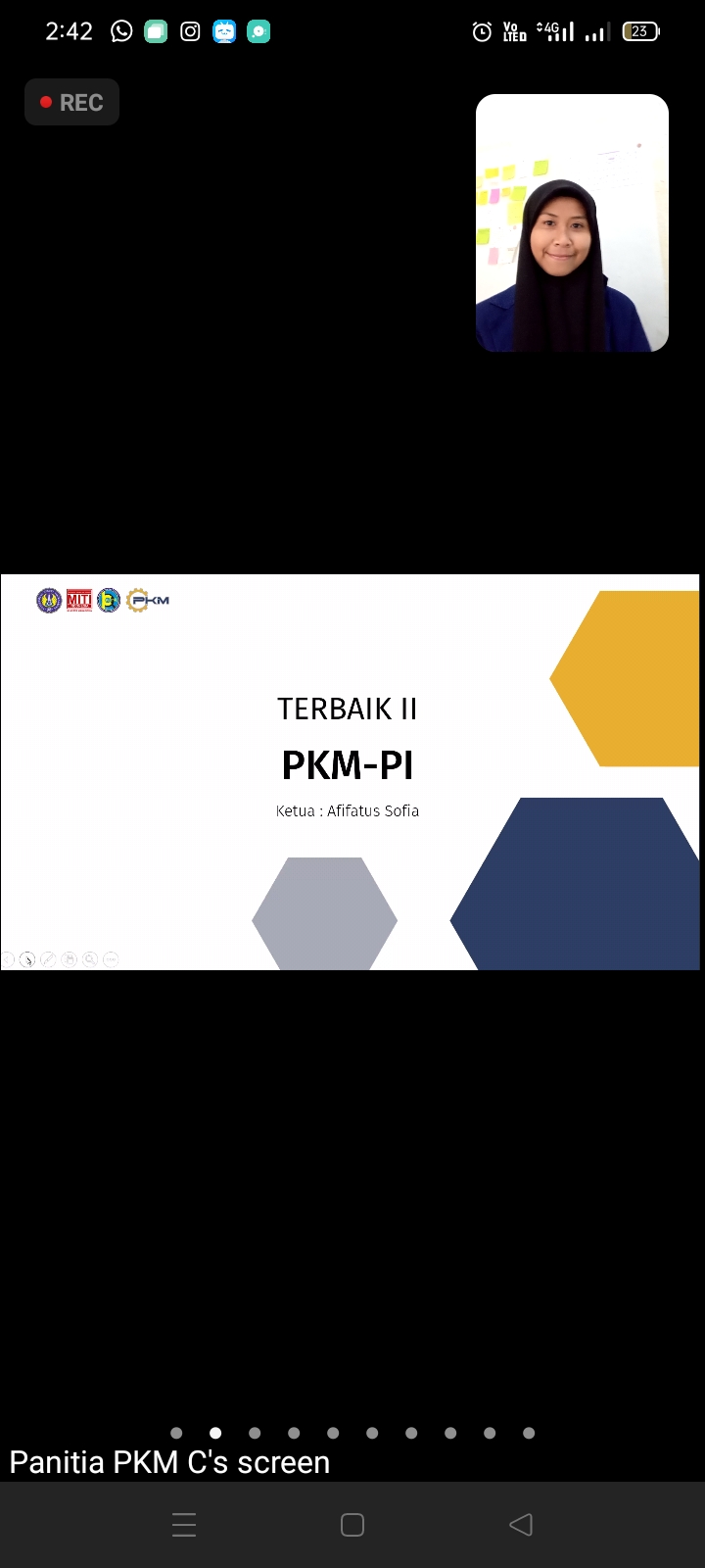 Foto Program Kreativitas Mahasiswa Competition (PKMC) 2022