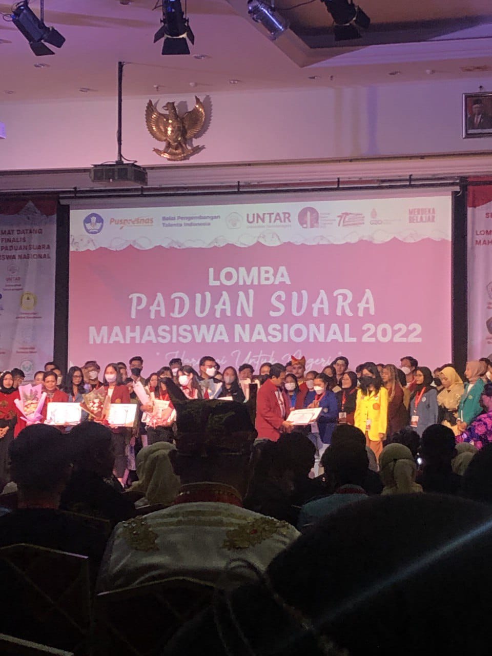 Foto Lomba Paduan Suara Mahasiswa Nasional Tahun 2022