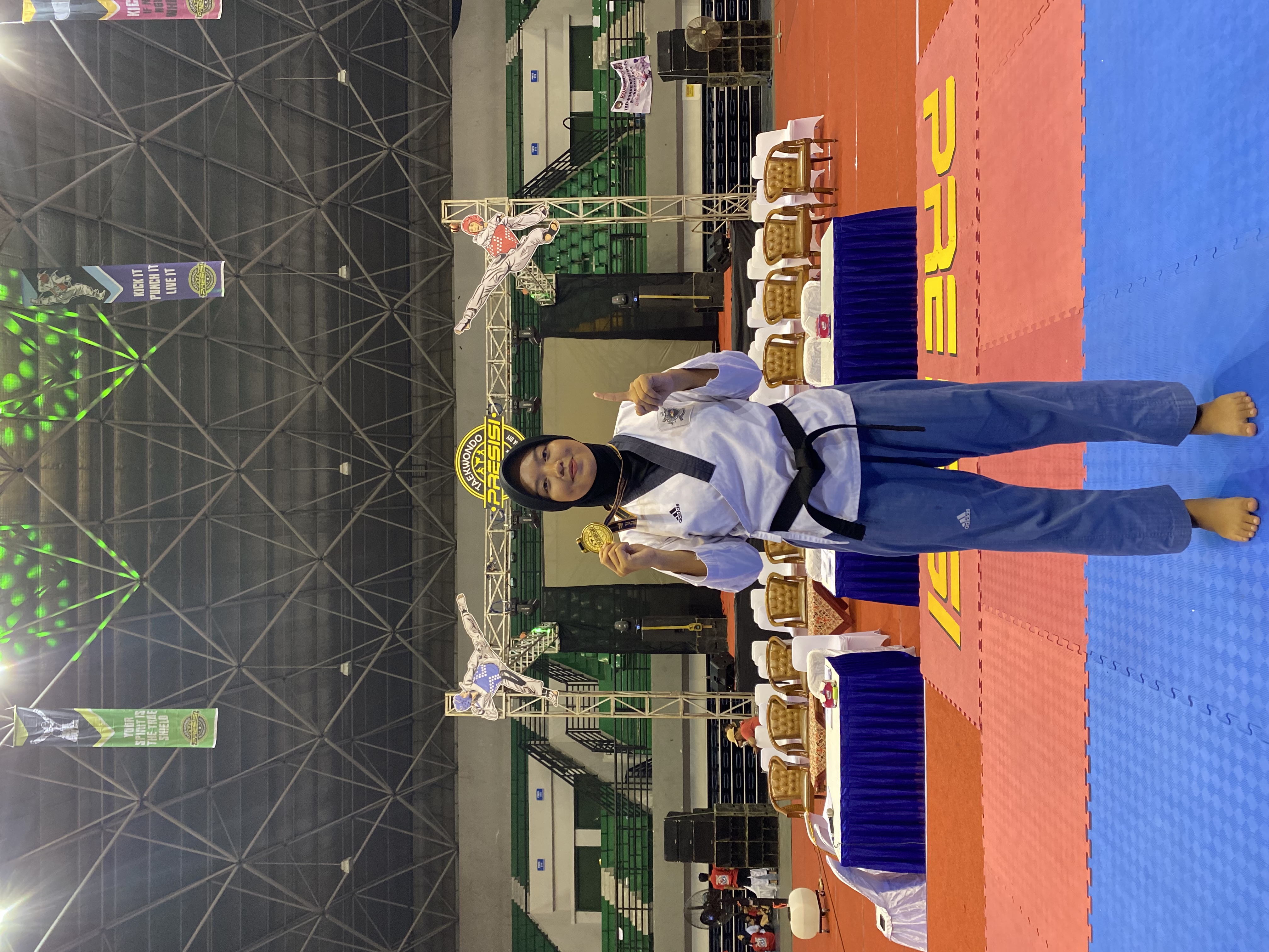 Foto kejuaraan taekwondo bhayangkara presisi 2023 piala bergilir kapolda diy