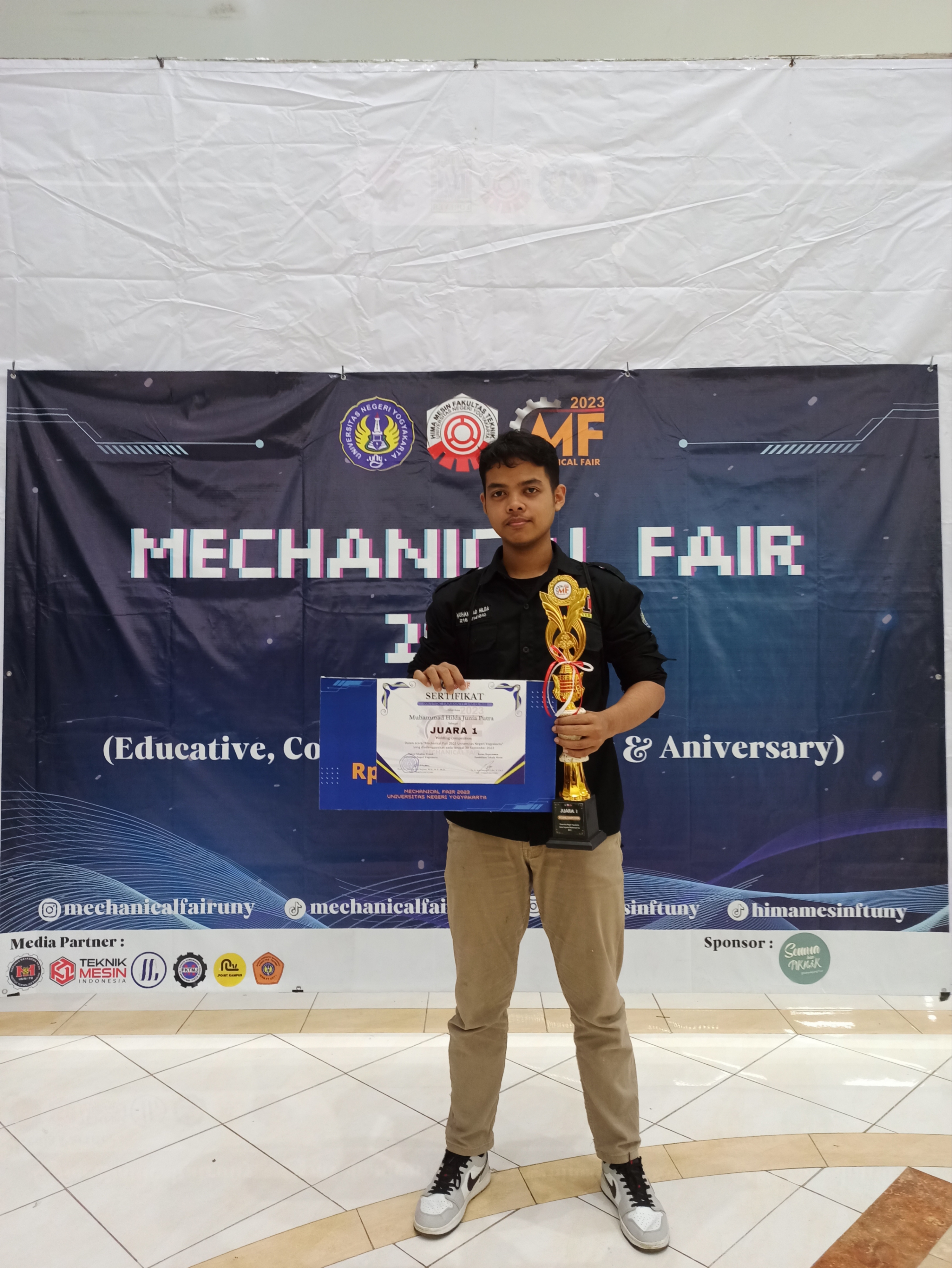 Foto Kompetisi Pengelasan 3G Mechanical Fair Universitas Negeri Yogyakarta 2023