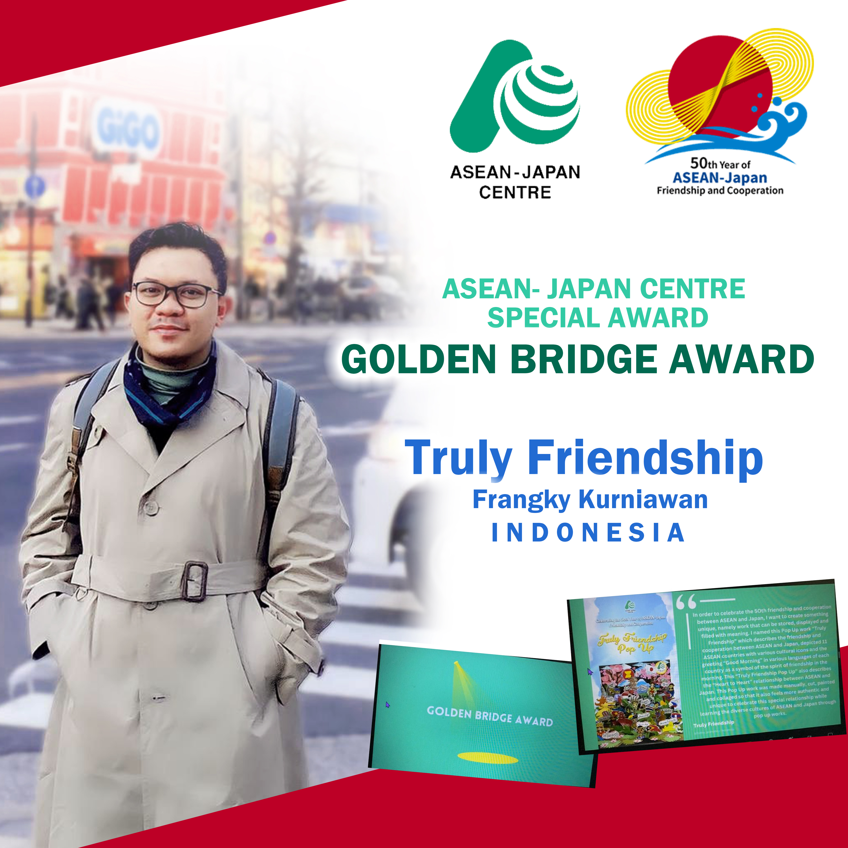 Foto Golden Bridge Short Video Campaign 50 th ASEAN-JAPAN