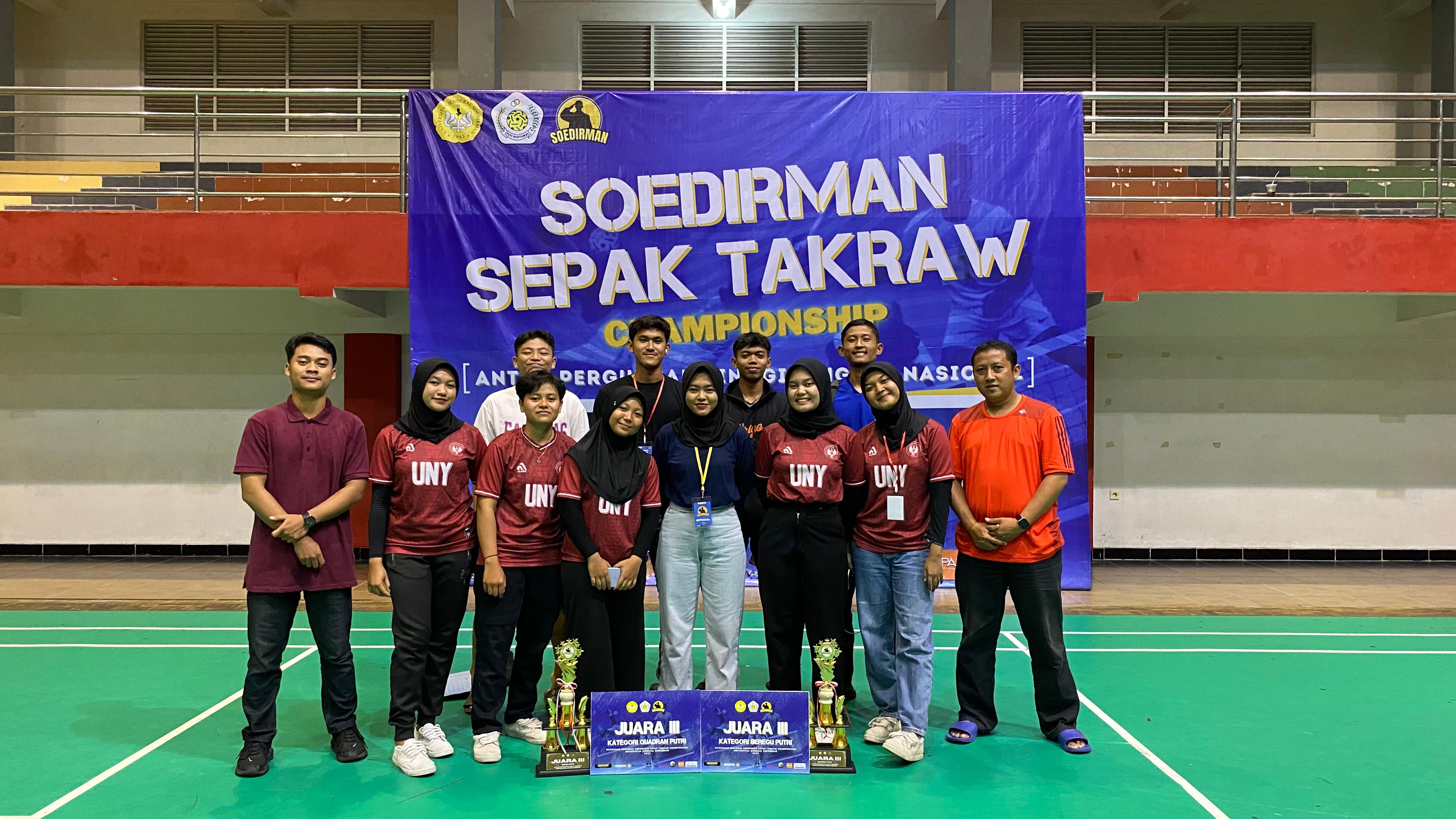 Foto Soedirman Sepaktakraw Championship 2023