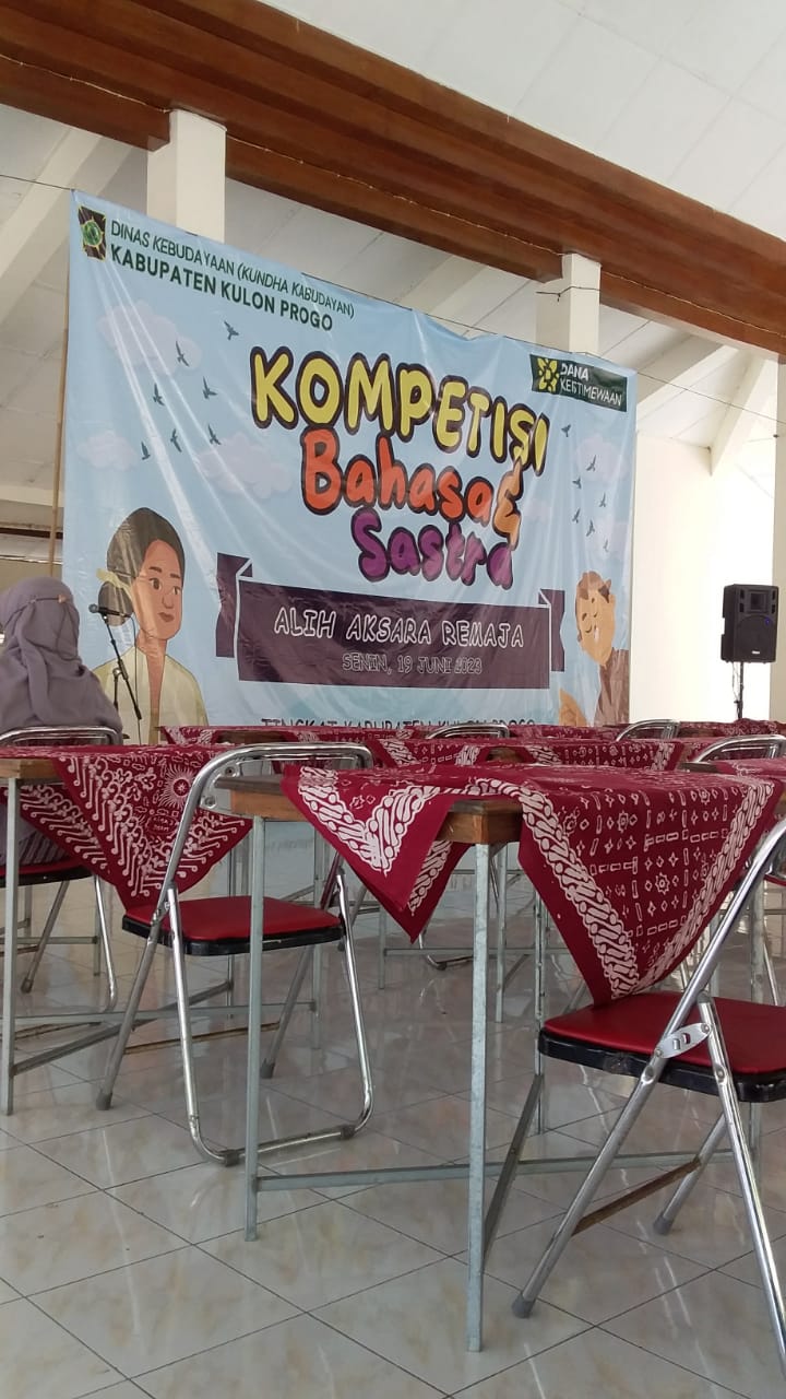 Foto Kompetisi Bahasa dan Sastra Kabupaten Kulon Progo 