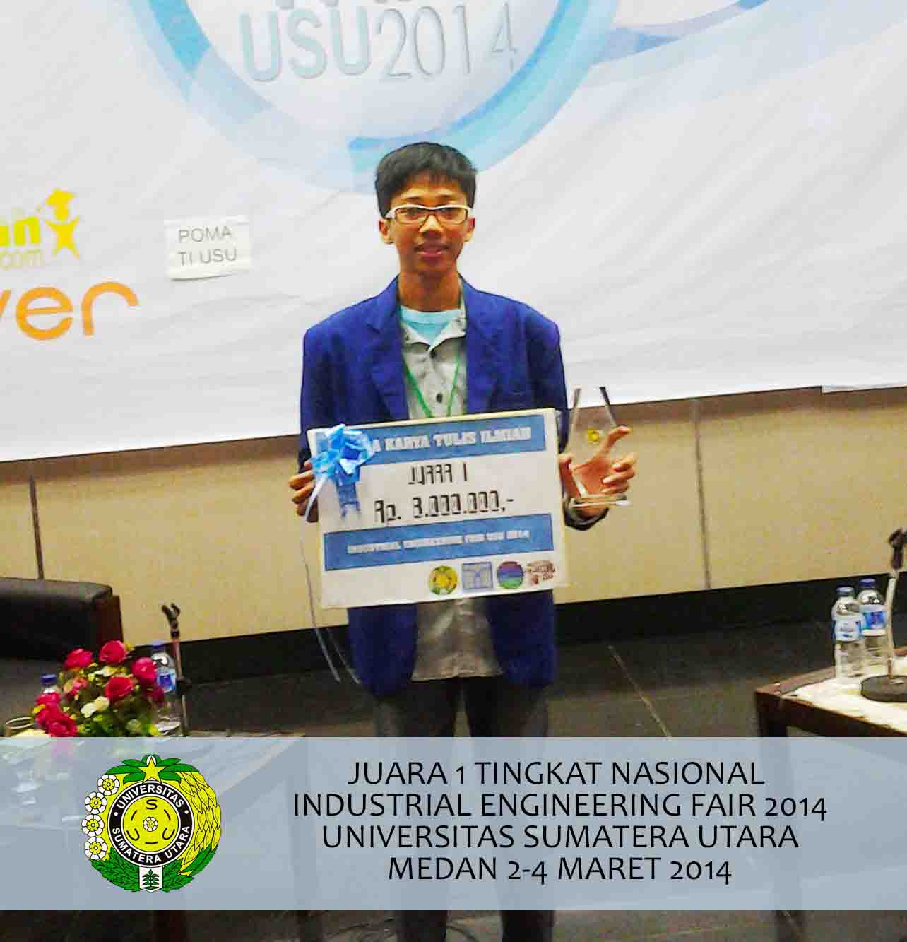 Foto Industrial Engineering Fair USU 2014, Universitas Sumatera Utara