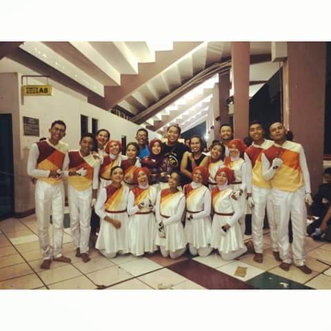 Foto Color Guard Section - Grand Prix Marching Band 2015