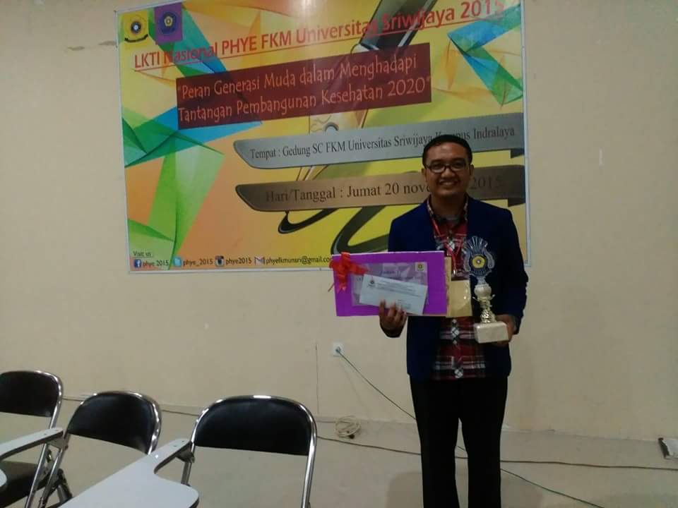 Foto Lomba Karya Tulis Ilmiah Nasional Public Health Youth Event (PHYE) Fakultas Kesehatan Masyarakat, Universitas Sriwijaya, Palembang
