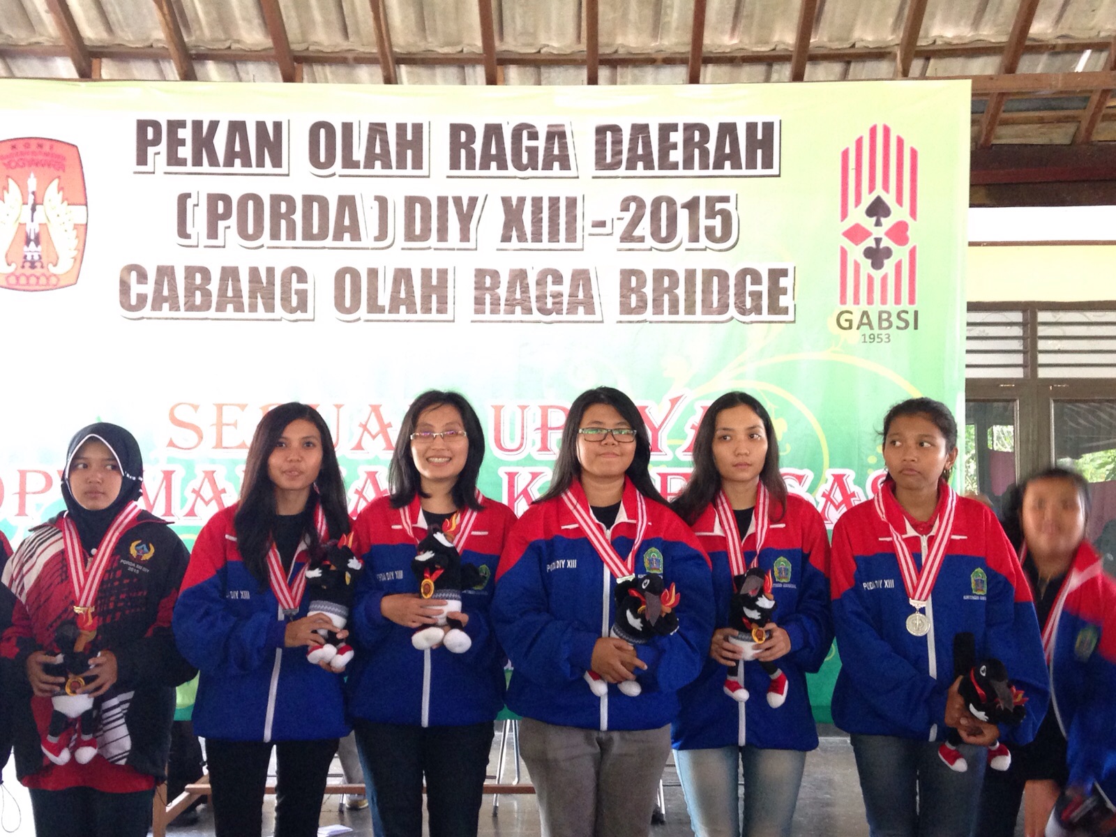 Foto Kejuaraan Bridge kategori beregu putri dalam rangka Pekan Olahraga Provinsi Daerah Istimewa Yogyakarta XIII (PORDA XIII)