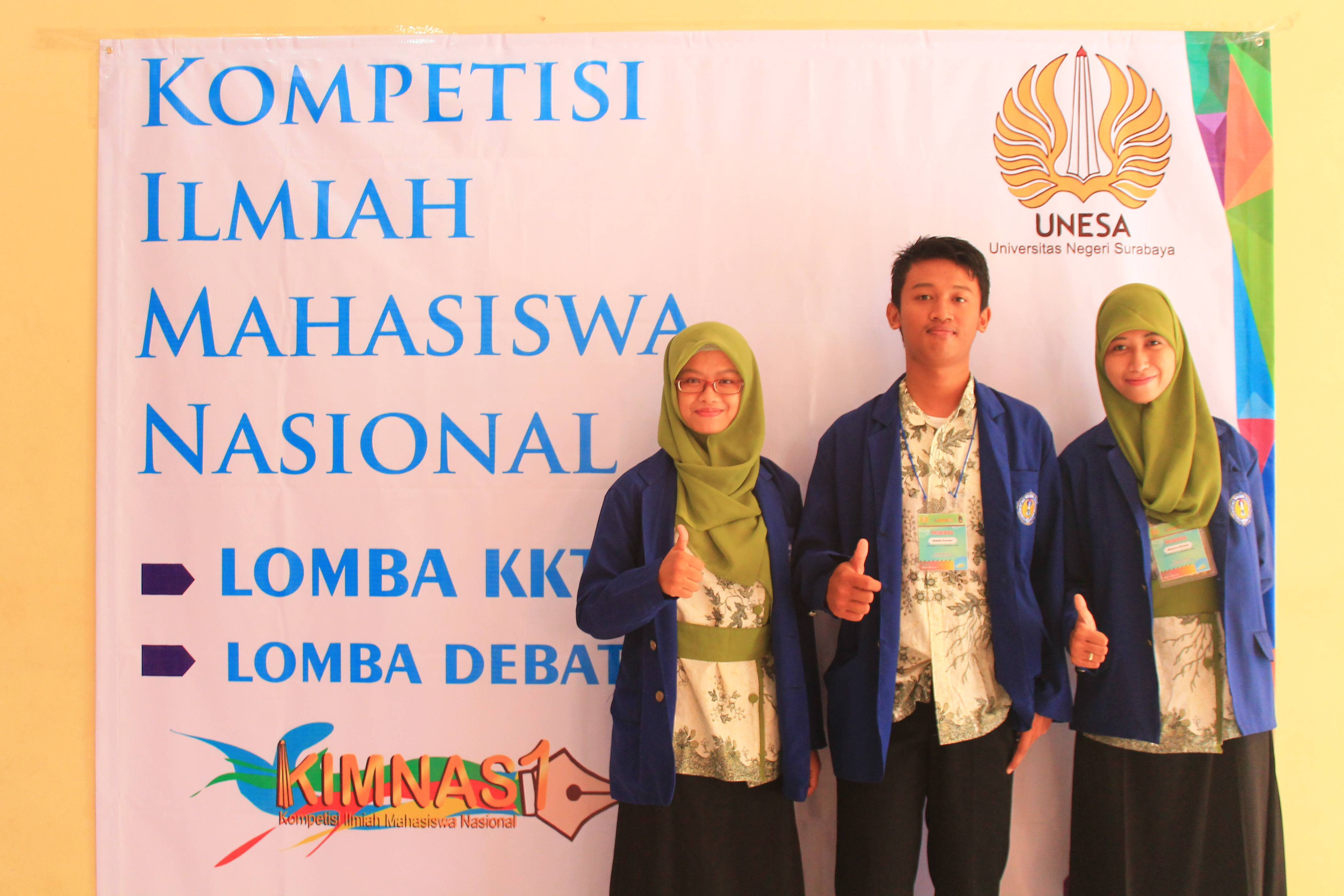 Foto Kompetisi Ilmiah Mahasiswa Nasional (KIMNAS) 1