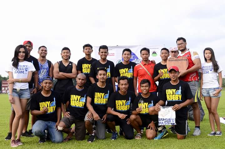 Foto Kejuaraan Nasional Rugby Nusantara 7's Antar Perguruan Tinggi Se Indonesia Tahun 2016