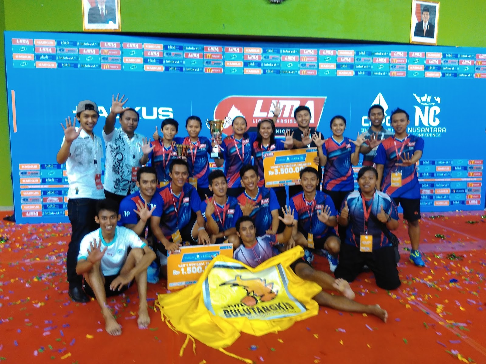Foto LIMA Badminton Kaskus Central Java Yogyakarta Conference & Nusantara Conference 2015