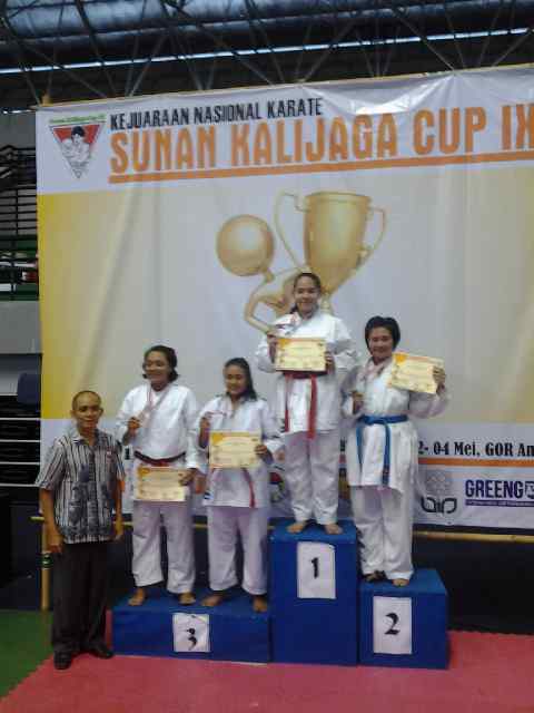 Foto Kejuaraan Nasional Karate Sunan Kalijaga CUP IX