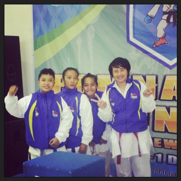Foto Kejuaraan karate antar univeritas se Indonesia BAKRIE CUP