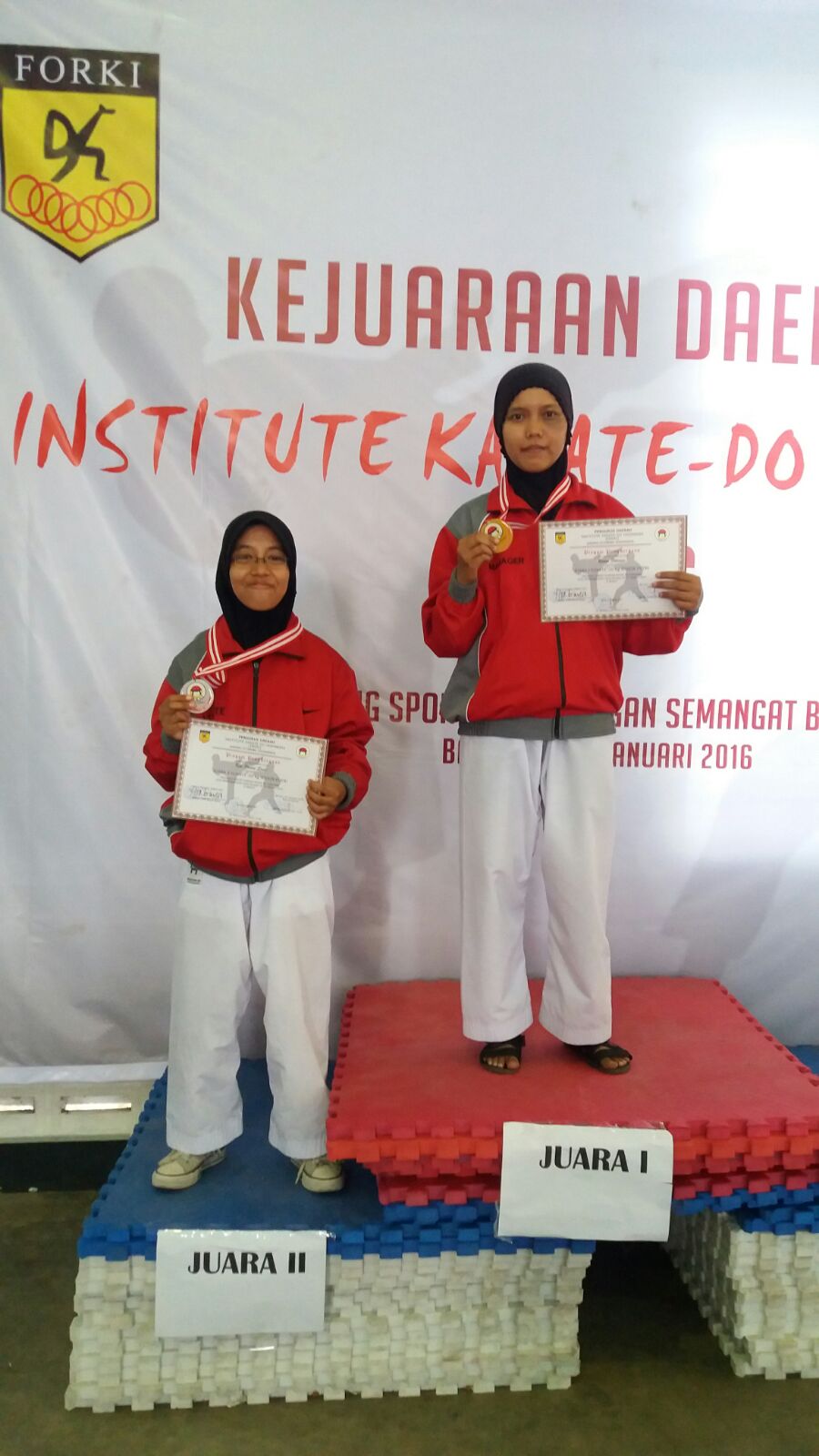Foto Kejuaraan Daerah Institut Karate Do-Indonesia DIY 2016