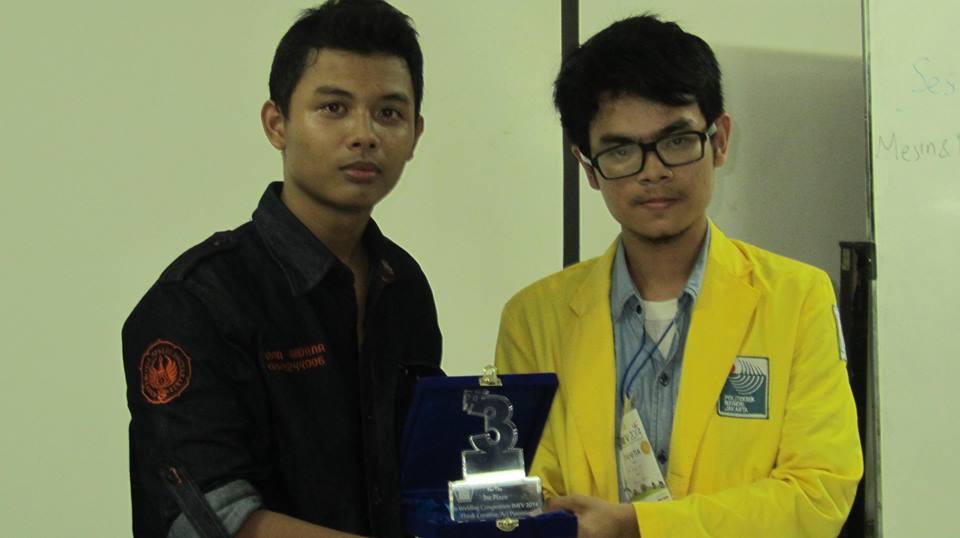 Foto IN WELDING COMPETITION INVENTION OF MECHANICAL ENGINEERING VENTURE, 2014
