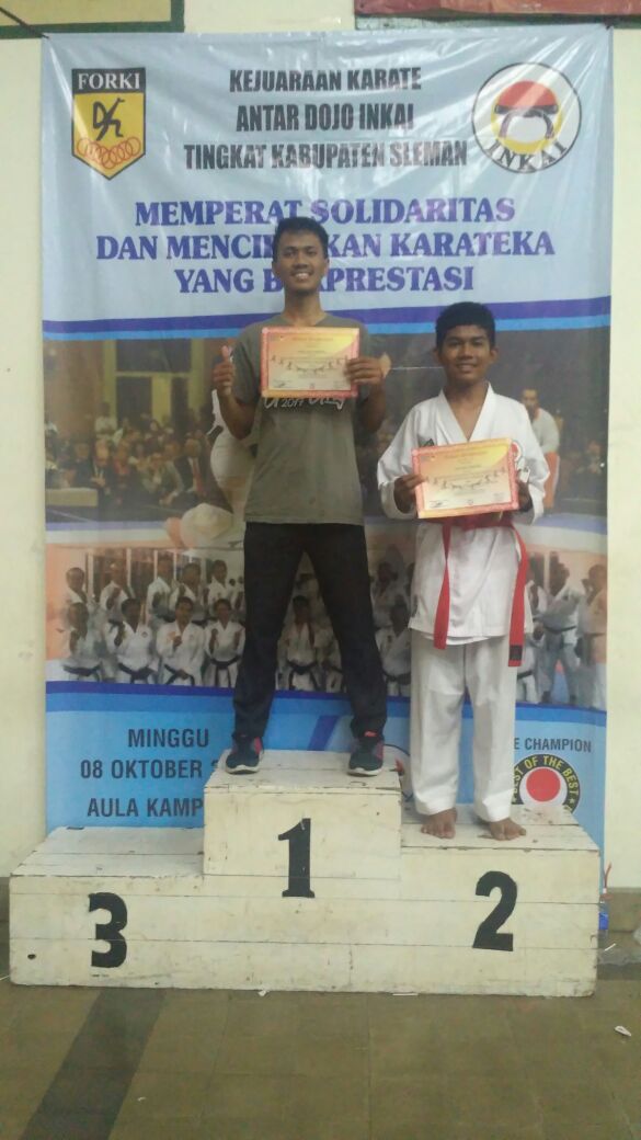 Foto Kejuaraan Karate Antar Dojo INKAI Se-Kabupaten Sleman 2017