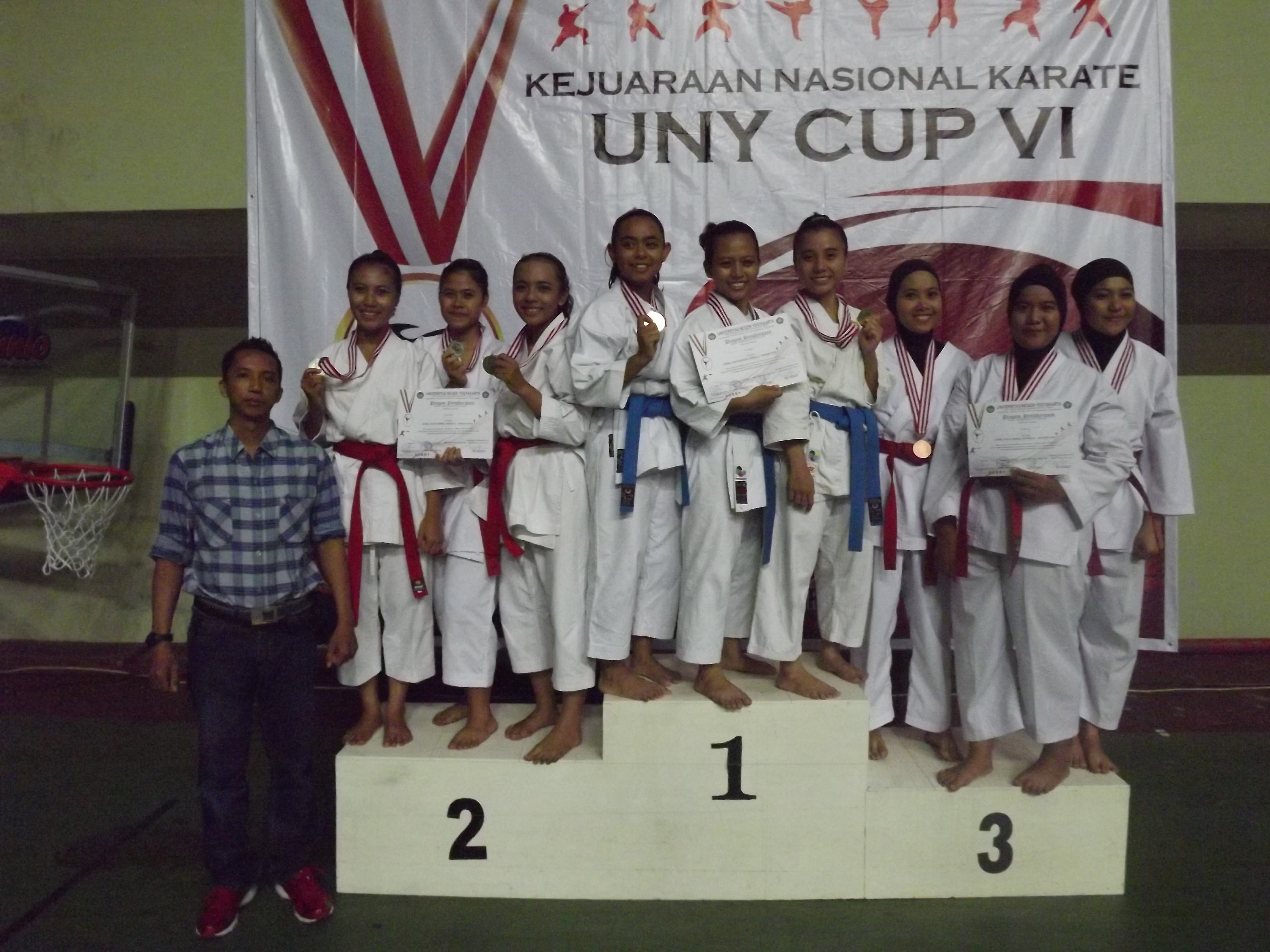 Foto Kejuaraan Nasional Karate UNY Cup VI  2014