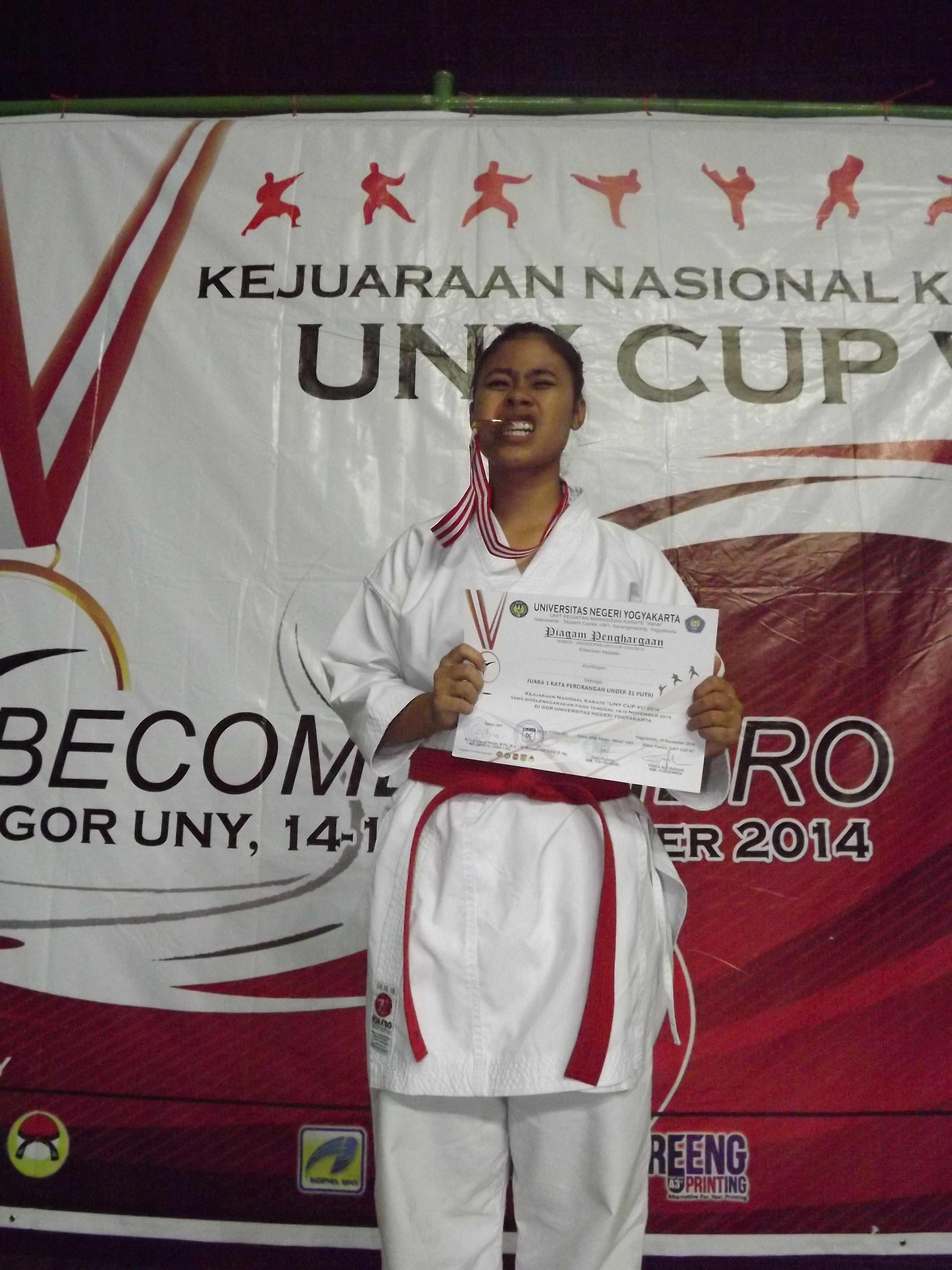 Foto Kejuaraan Nasional Karate UNY Cup VI 2014