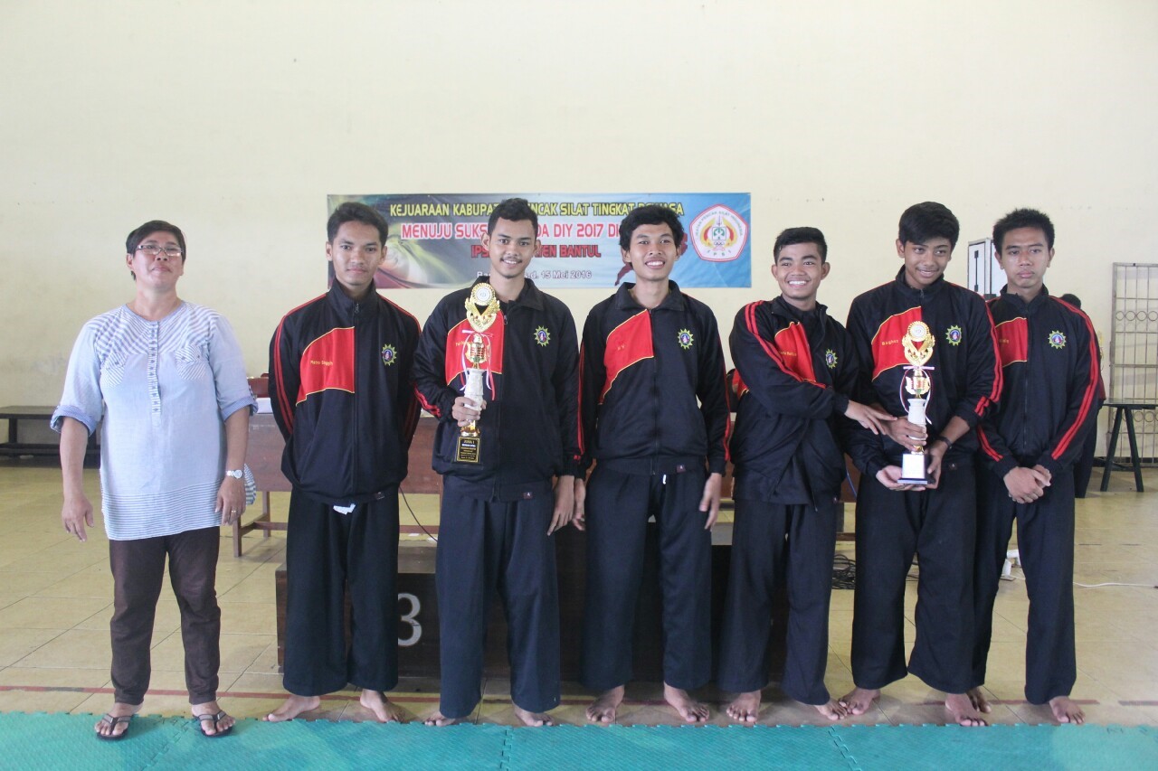 Foto Kejuaraan Kabupaten Pencak Silat Tingkat Dewasa se-Kabupaten Bantul Tahun 2016