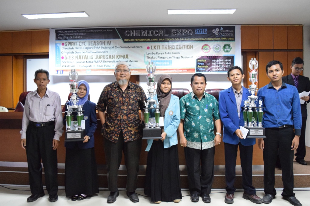 Foto LKTI 3rd Edition Chemical Expo 2016 Universitas Negeri Medan
