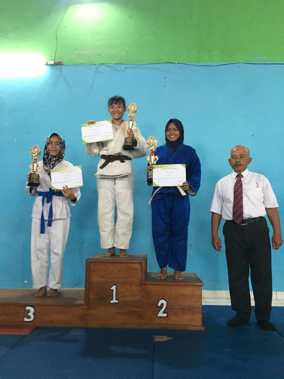 Foto Kejuaraan Judo Junior dan Senior Kabupaten Sleman 2018